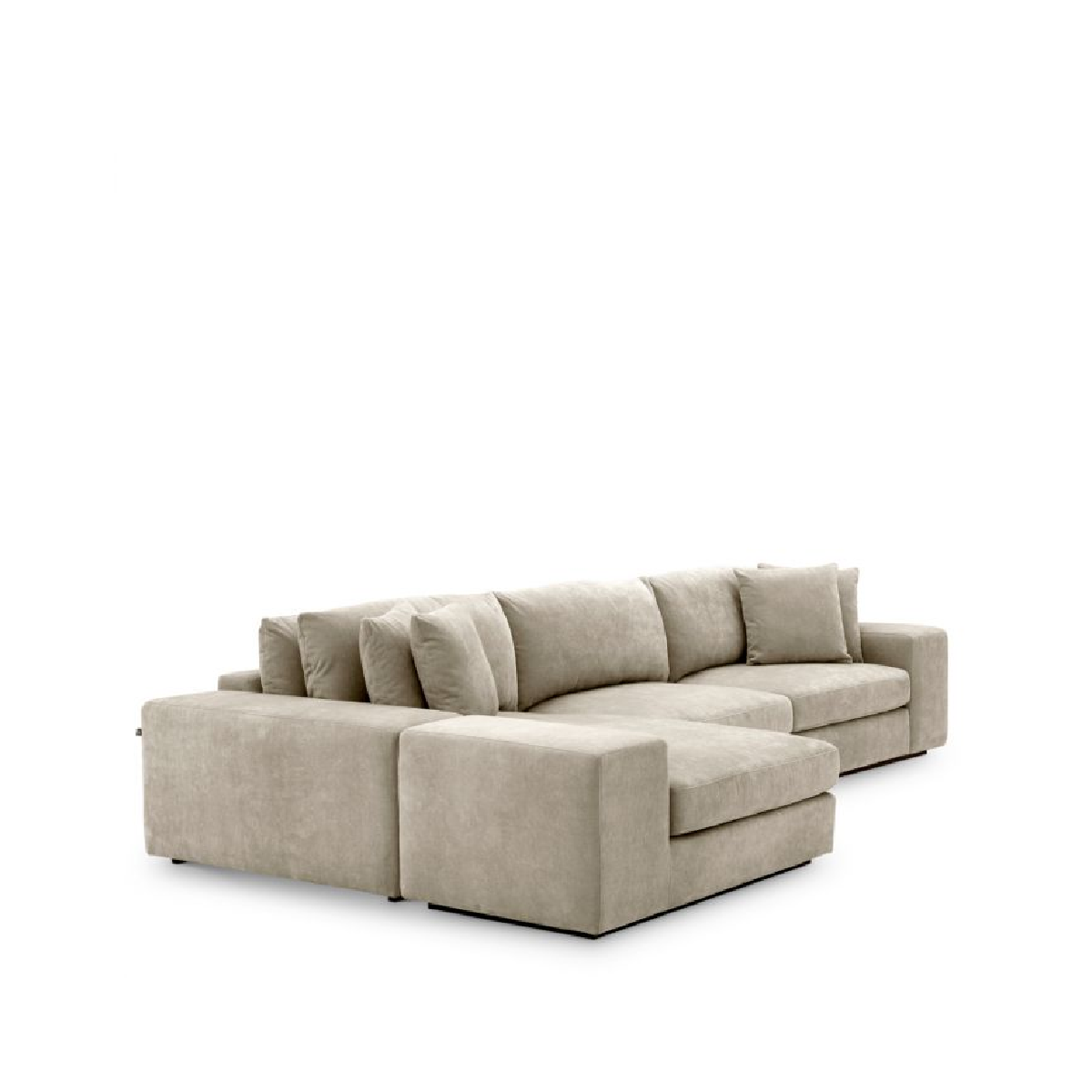 Canapé 4 places avec méridienne en tissu sable | Eichholtz Vista Grande | REMO-HOME, mobilier et décoration d'intérieur