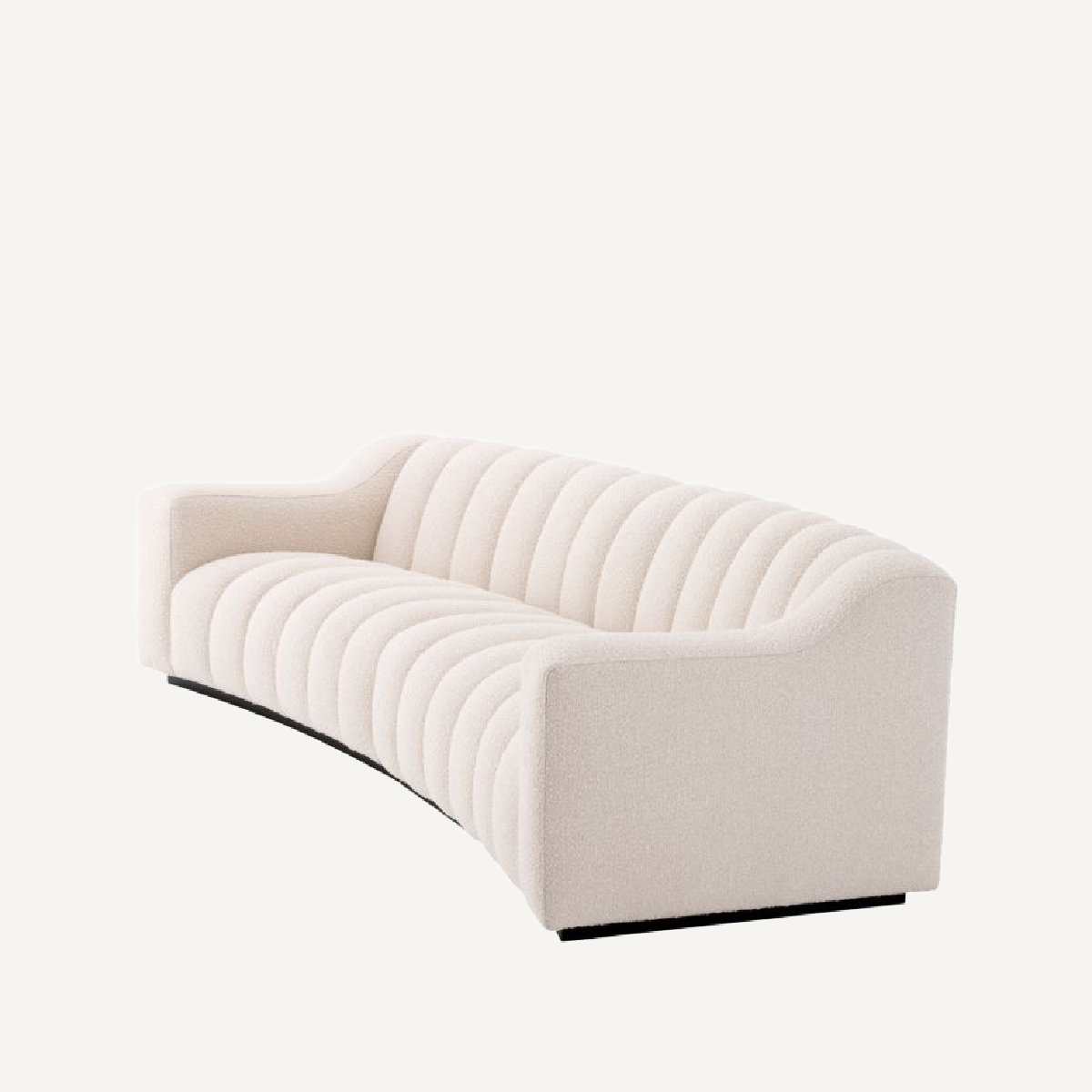 Canapé 4 places bouclé crème | Eichholtz Kelly L | REMO-HOME, mobilier et décoration d'intérieur