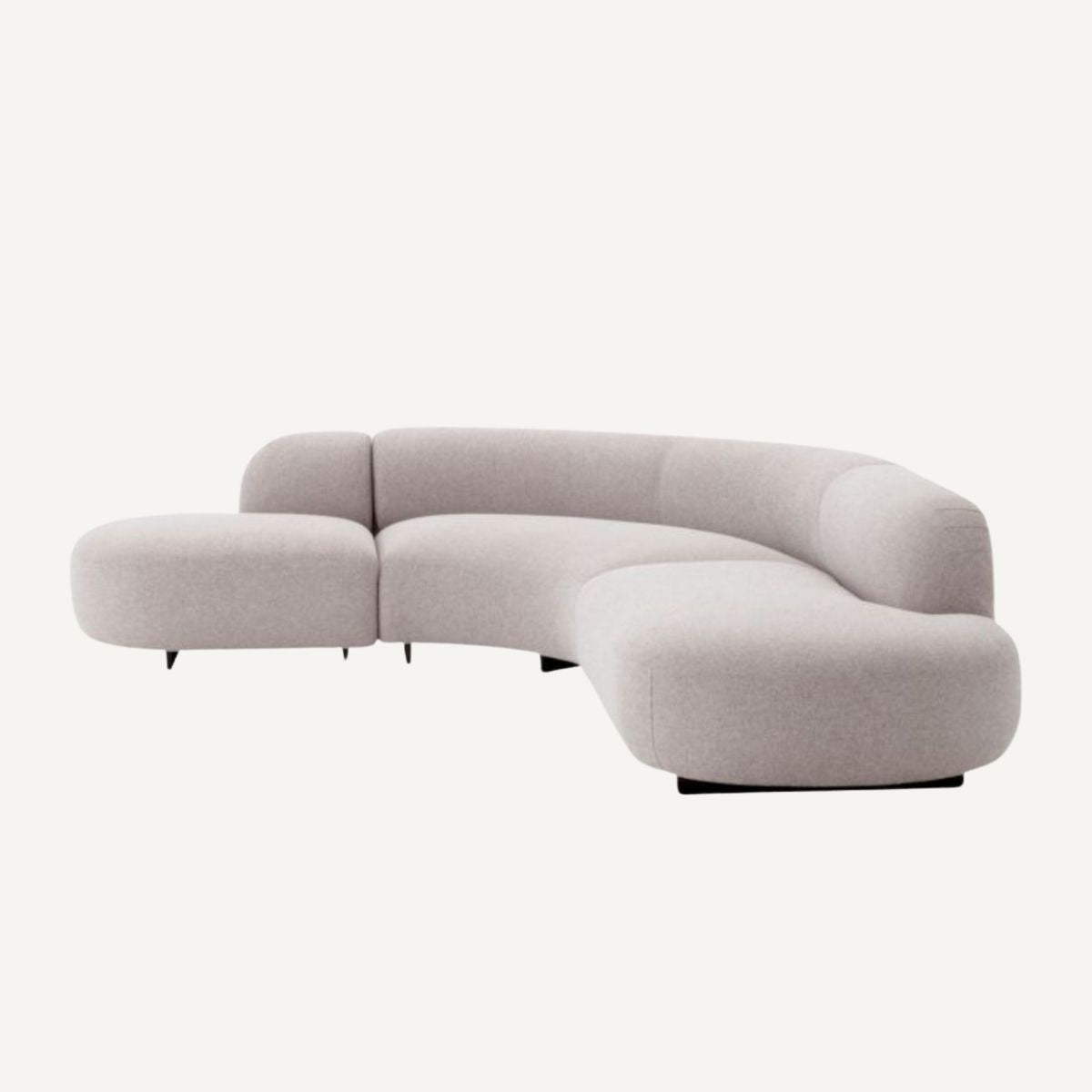 Canapé d'extérieur modulable 5-6 places gris | Eichholtz Bjorn L | REMO-HOME, mobilier et décoration d'intérieur