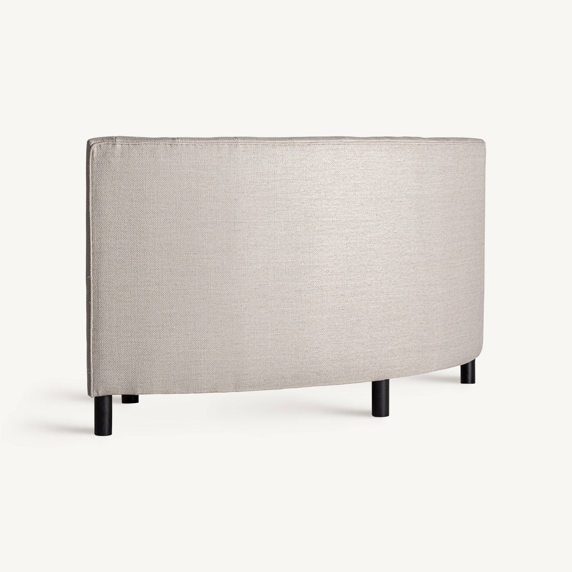 Canapé modulable crème noir lignes pures | VICAL Egna | REMO-HOME, mobilier design et décoration d'intérieur