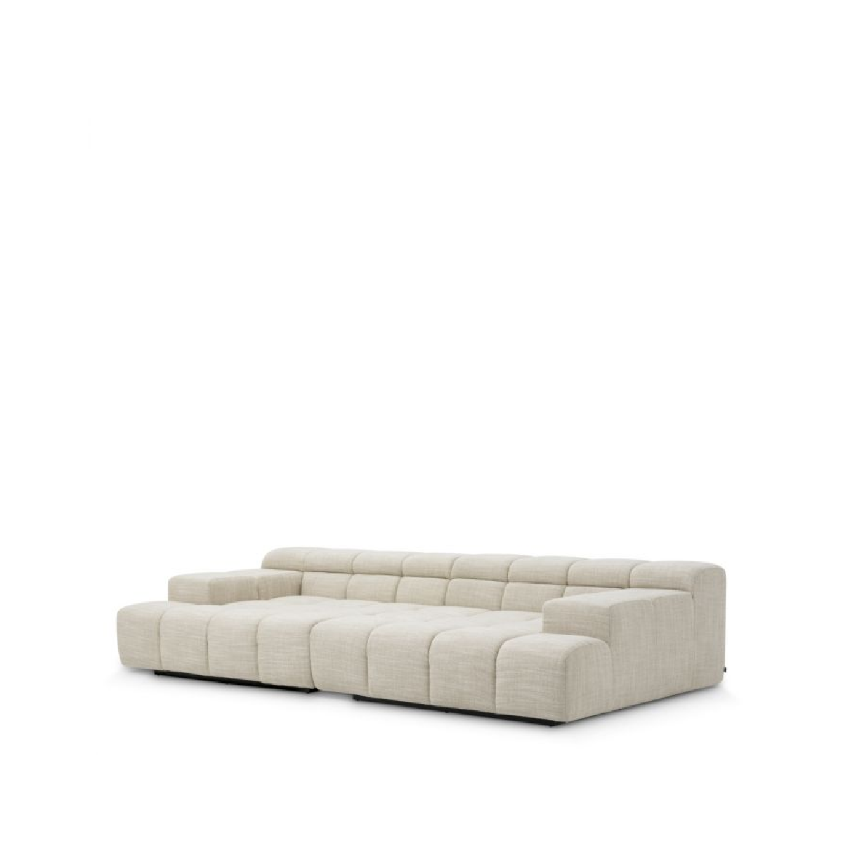 Canapé modulable méridienne en tissu beige | Eichholtz Hunter Right | REMO-HOME, mobilier et décoration d'intérieur