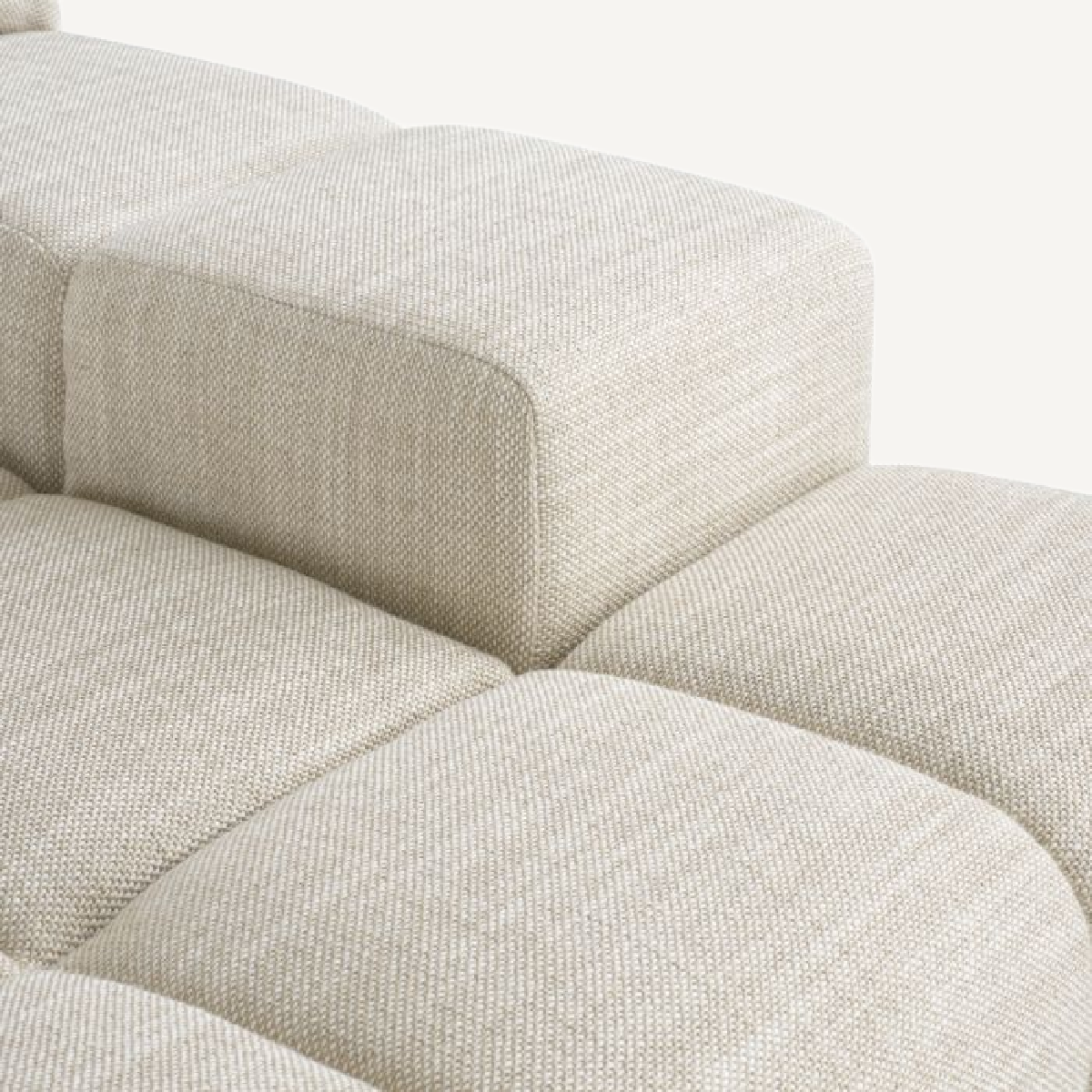 Canapé modulable méridienne en tissu beige | Eichholtz Hunter Right | REMO-HOME, mobilier et décoration d'intérieur
