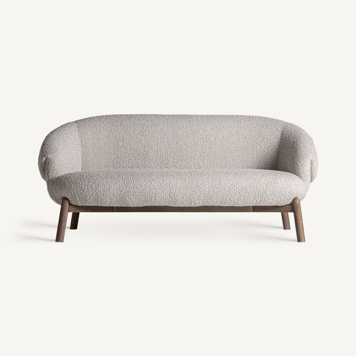 Canapé 2 places en tissu beige | VICAL Jacquard | REMO-HOME, mobilier design et décoration d'intérieur