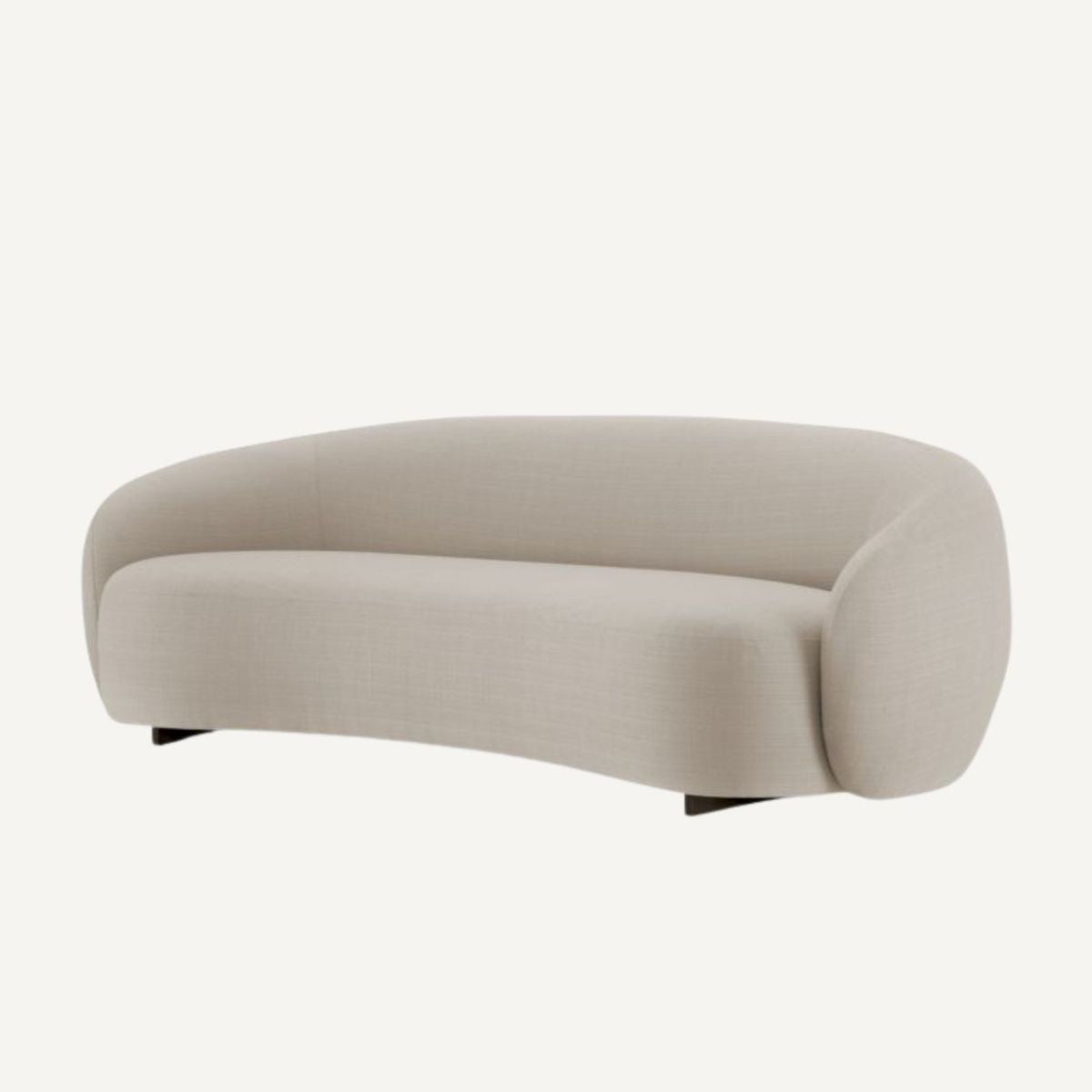 Canapé d'extérieur 3-4 places sable | Eichholtz Amore | REMO-HOME, mobilier et décoration d'intérieur