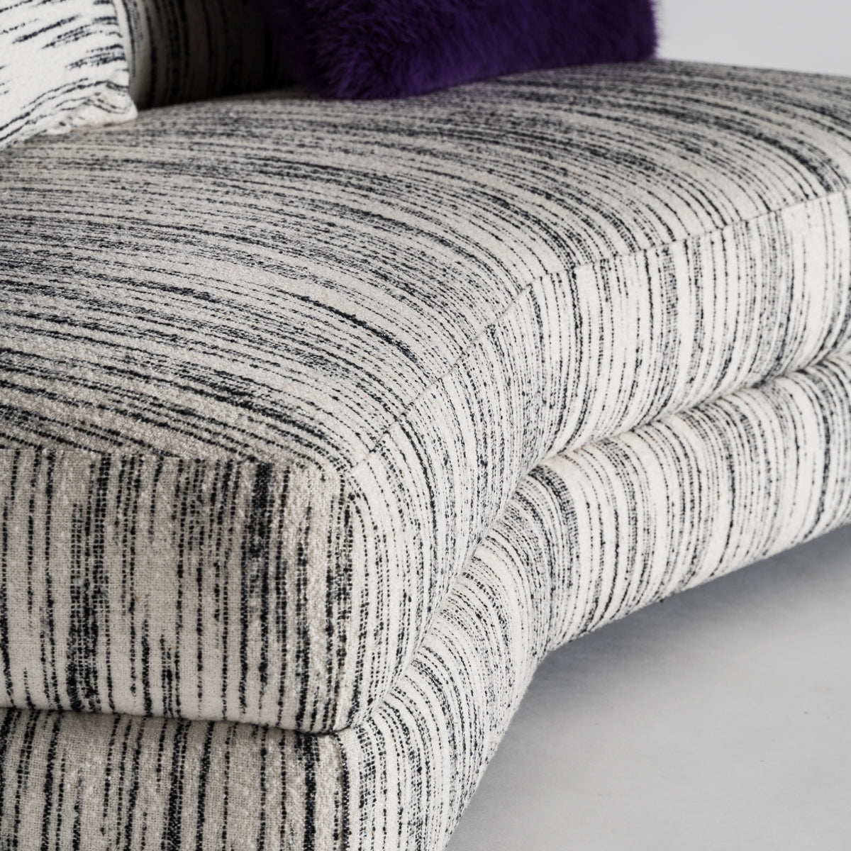 Canapé modulable en tissu blanc marbré | Vical Bredsand | REMO-HOME, mobilier et décoration d'intérieur