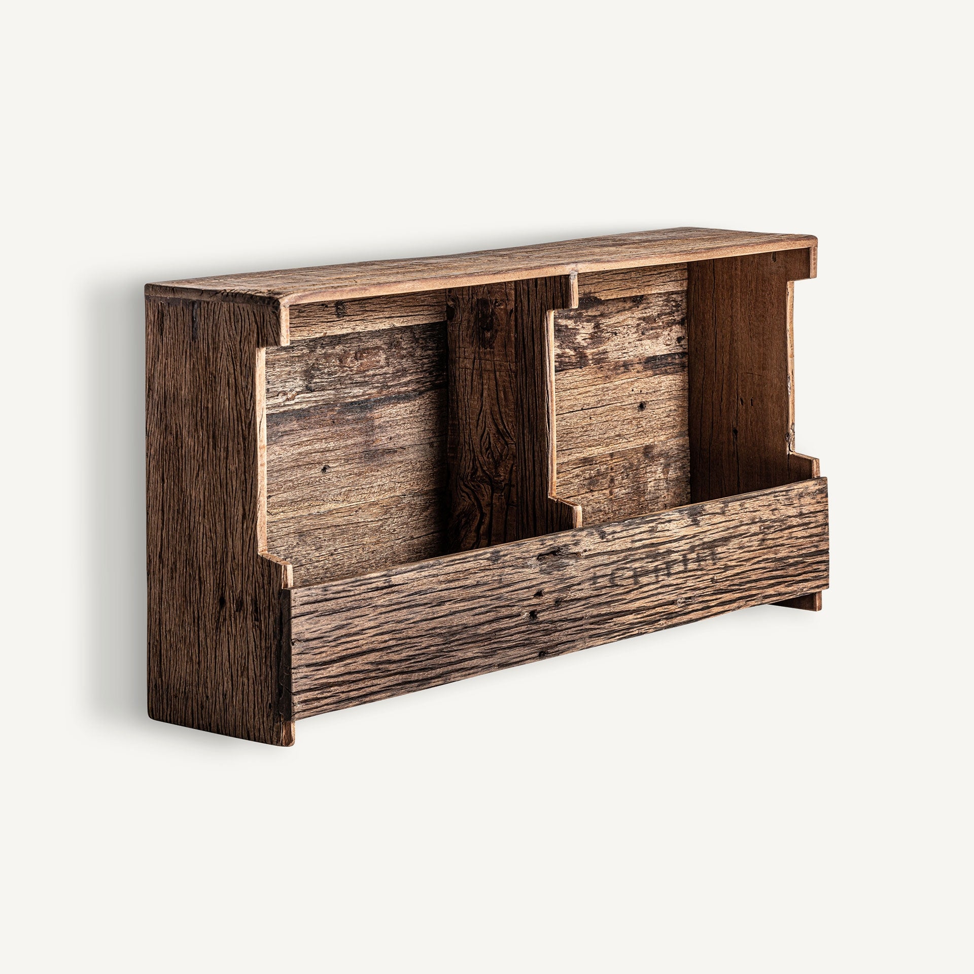 Casier à vin mural bois récupéré vintage | VICAL Samsun | REMO-HOME, mobilier design et décoration d'intérieur