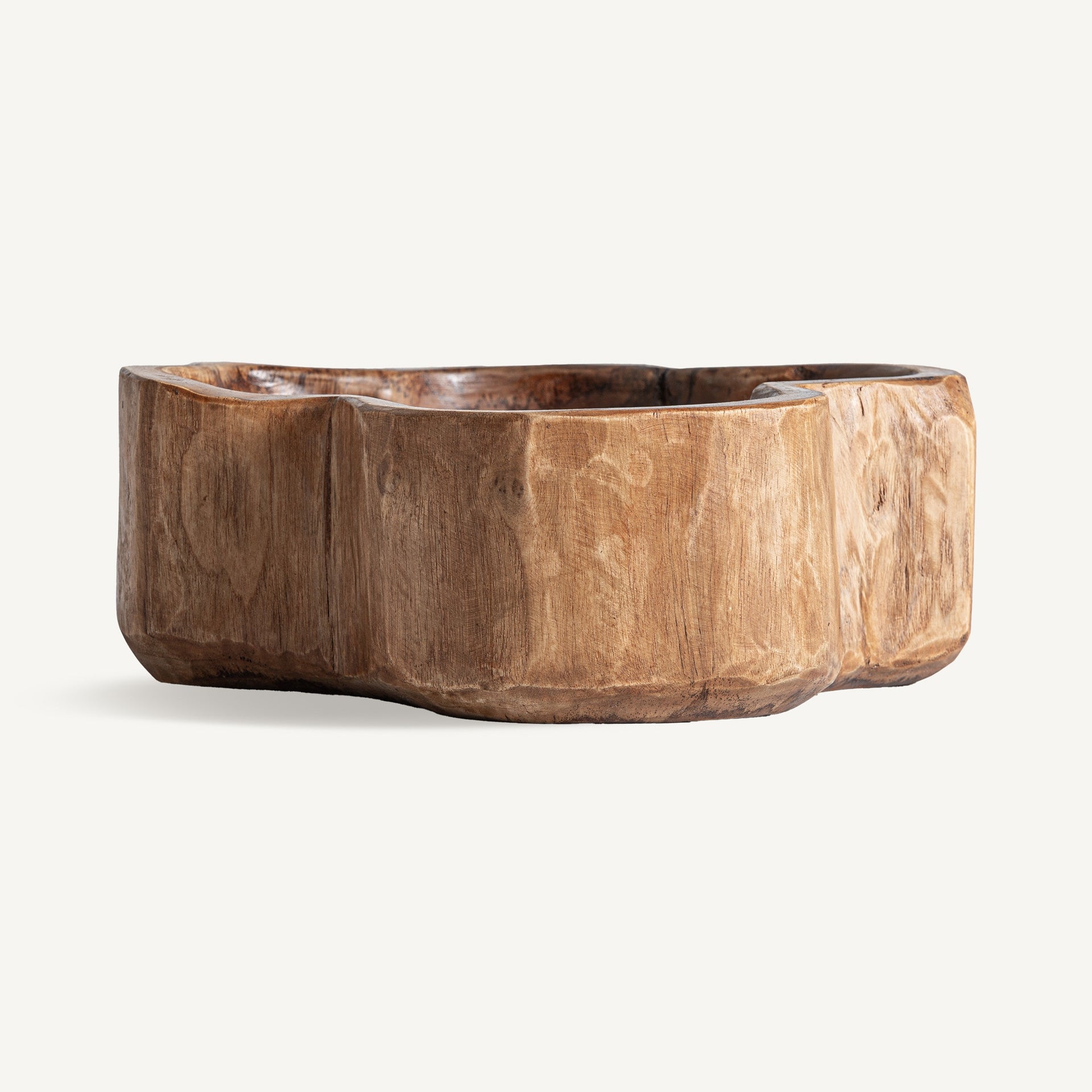 Centre de table en teck brun | VICAL Humble | REMO-HOME, mobilier design et décoration d'intérieur