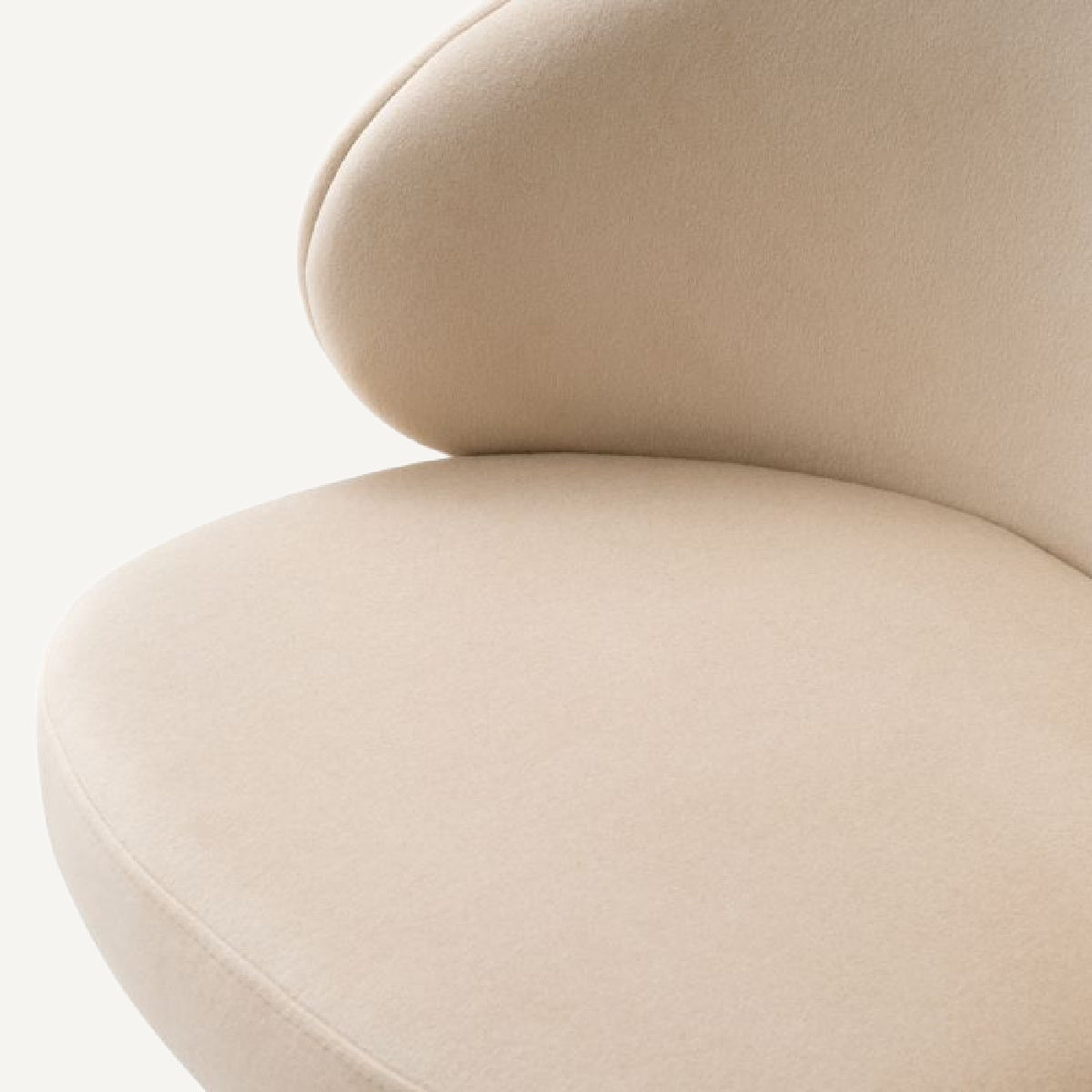 Chaise de bar en tissu beige | Eichholtz Camerota | REMO-HOME, mobilier et décoration d'intérieur