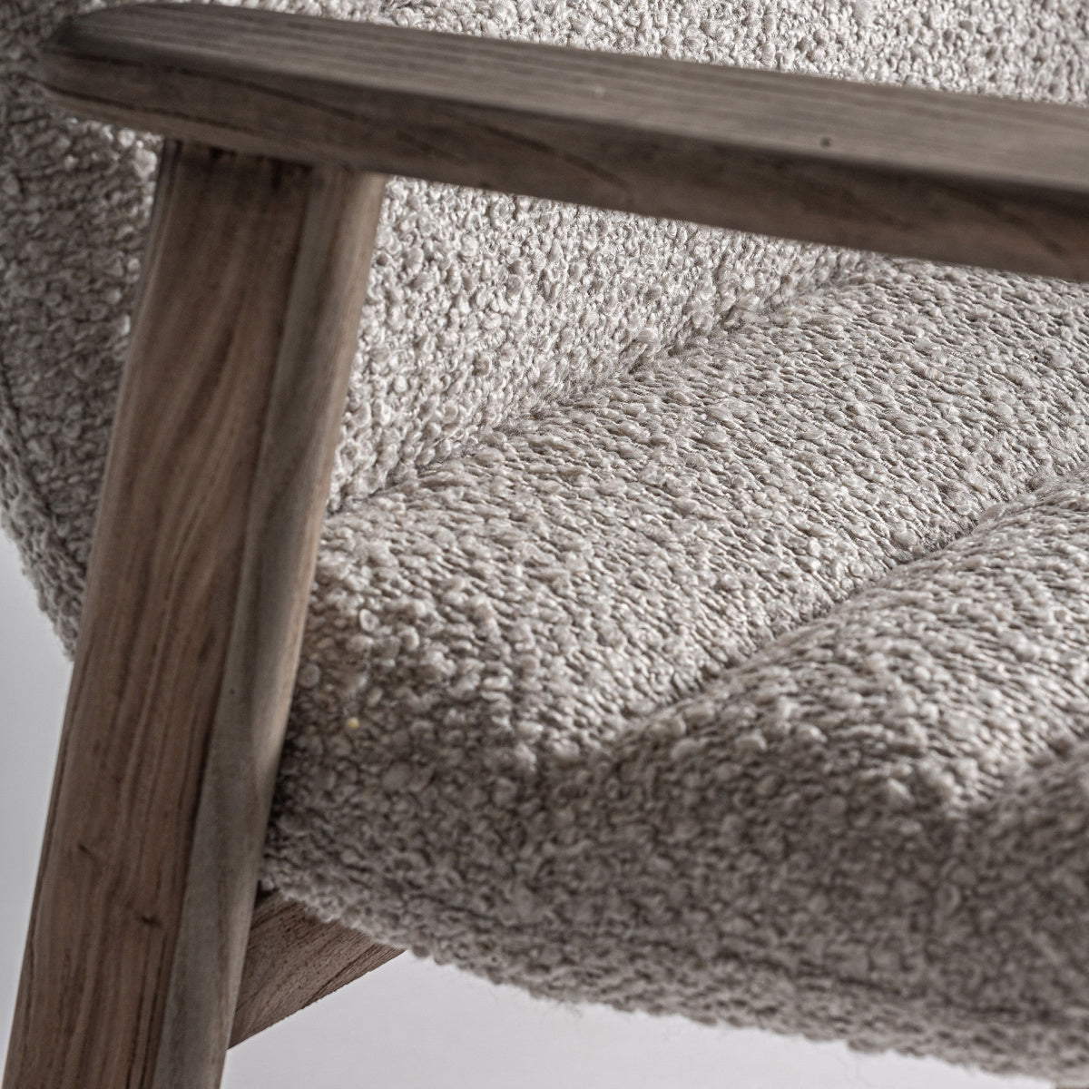 Chaise de bar en tissu beige | VICAL Jacquard | REMO-HOME, mobilier design et décoration d'intérieur