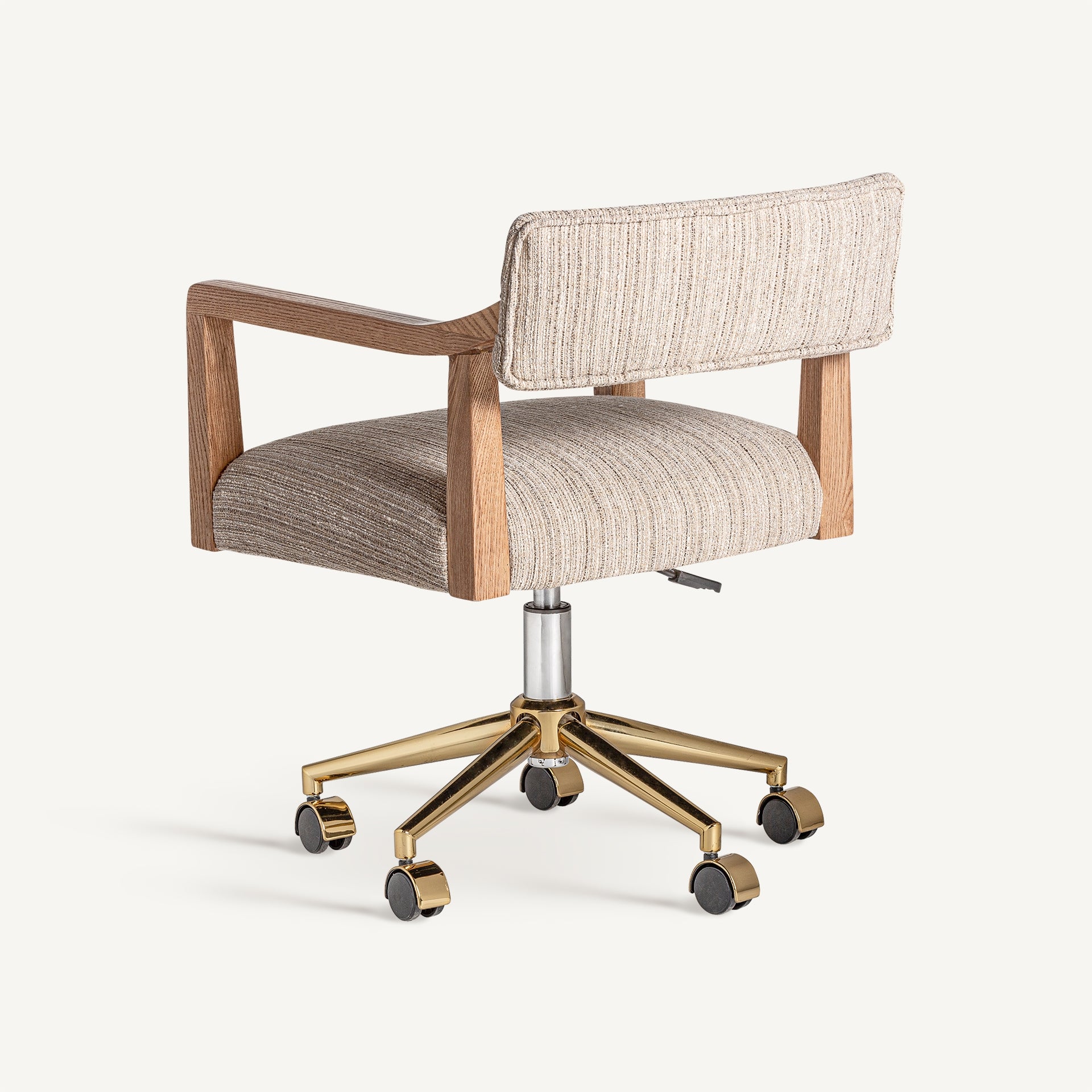 Chaise de bureau bois et métal | VICAL Nozay | REMO-HOME, mobilier design et décoration d'intérieur