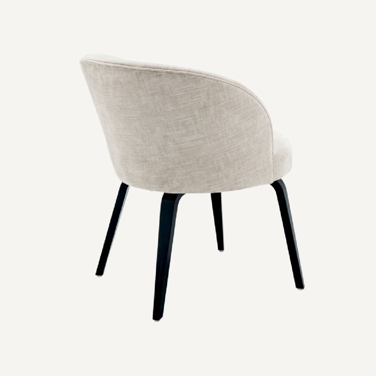 Chaise de salle à manger en tissu beige | Eichholtz Vichy | REMO-HOME, mobilier et décoration d'intérieur