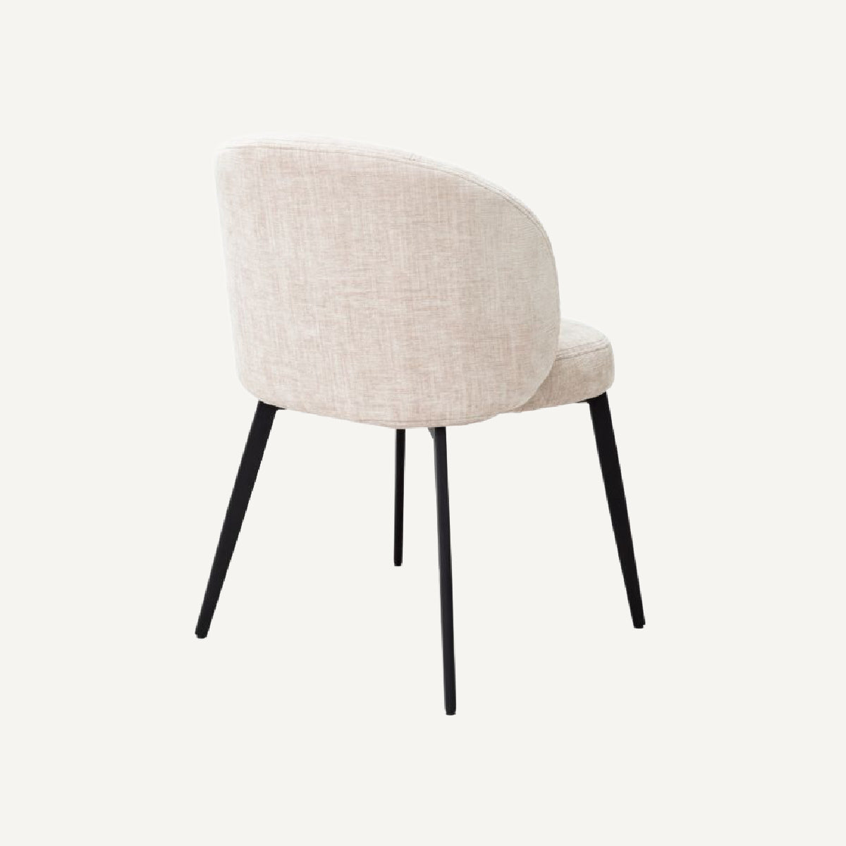 Chaise de salle à manger en tissu beige (lot de 2) | Eichholtz Lloyd | REMO-HOME, mobilier et décoration d'intérieur