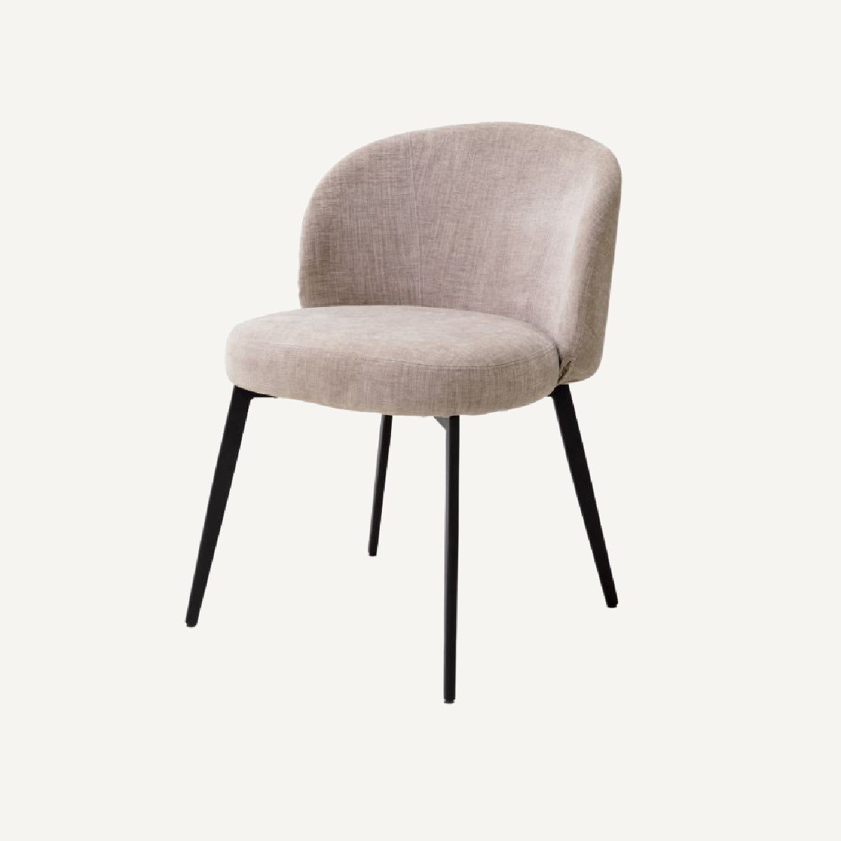 Chaise de salle à manger en tissu gris (lot de 2) | Eichholtz Lloyd | REMO-HOME, mobilier et décoration d'intérieur