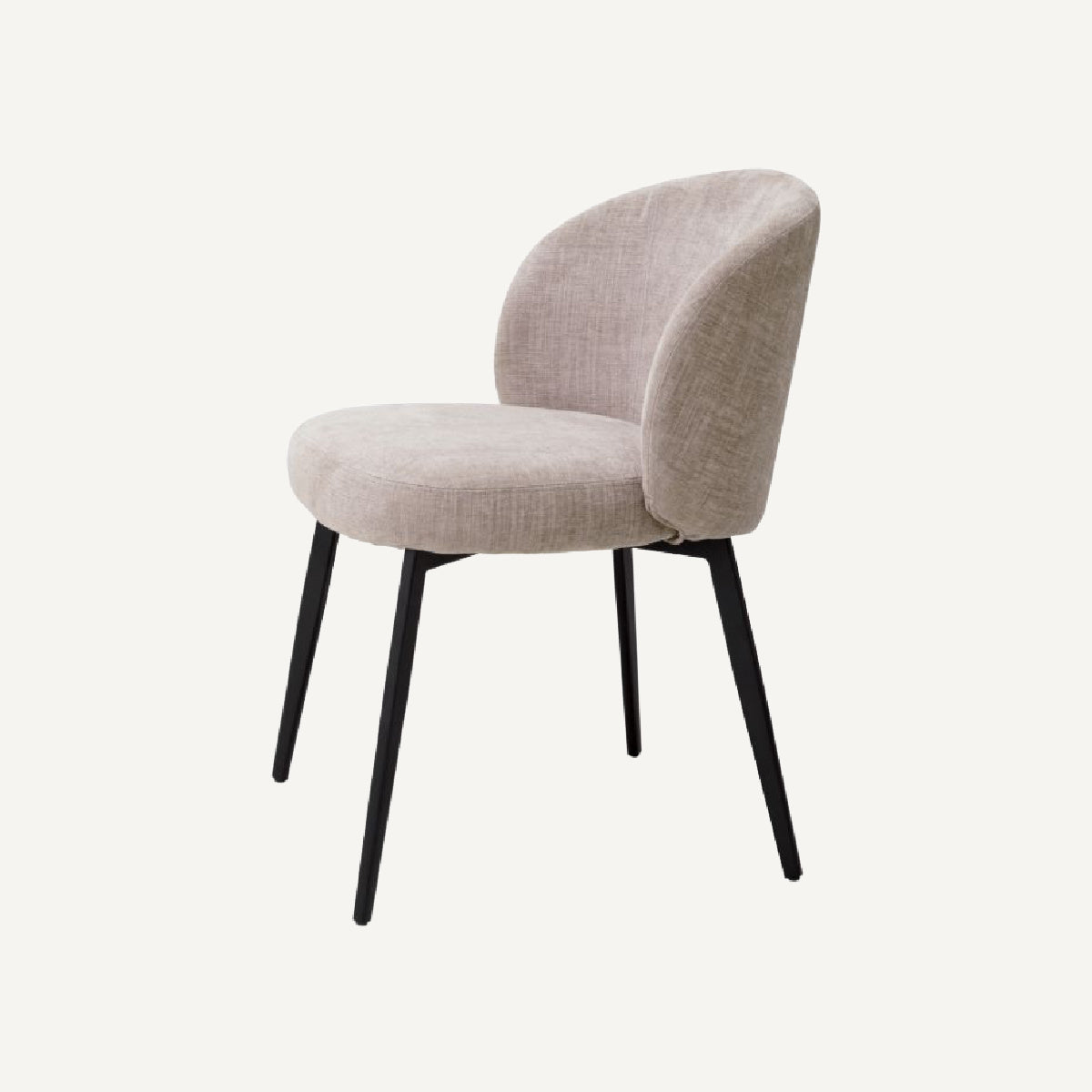 Chaise de salle à manger en tissu gris (lot de 2) | Eichholtz Lloyd | REMO-HOME, mobilier et décoration d'intérieur