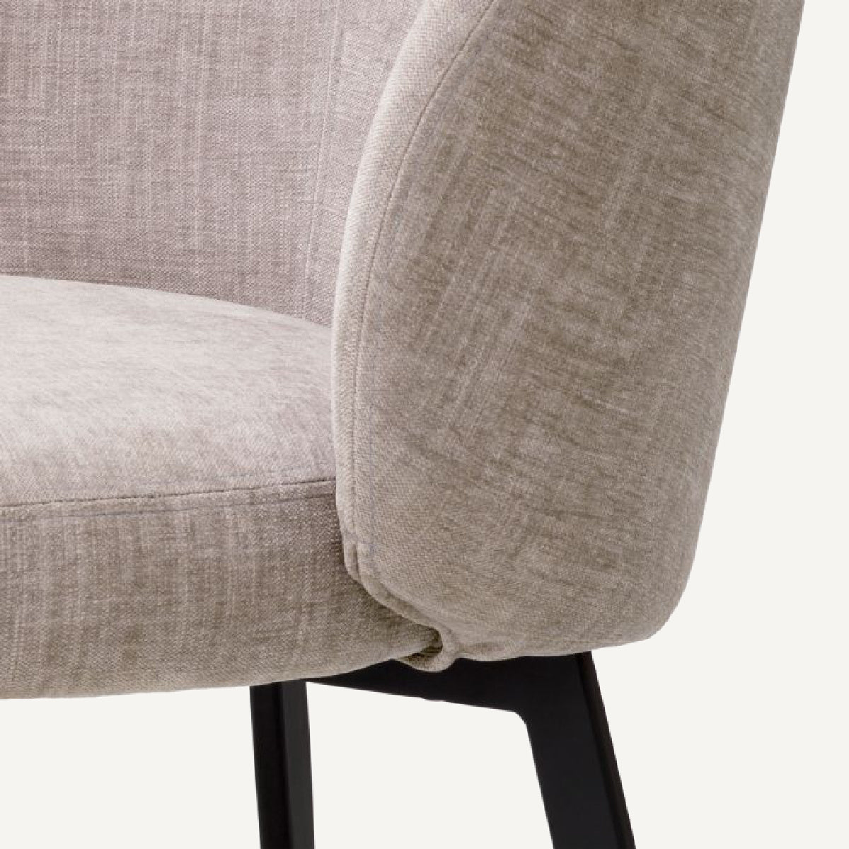 Chaise de salle à manger en tissu gris (lot de 2) | Eichholtz Lloyd | REMO-HOME, mobilier et décoration d'intérieur