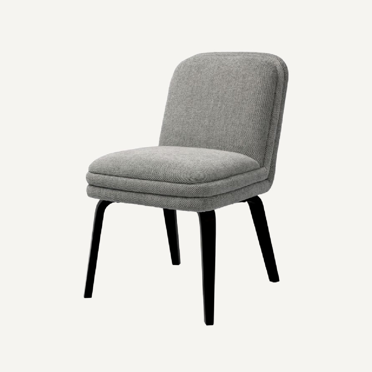 Chaise de salle à manger en tissu gris | Eichholtz Lucia | REMO-HOME, mobilier et décoration d'intérieur