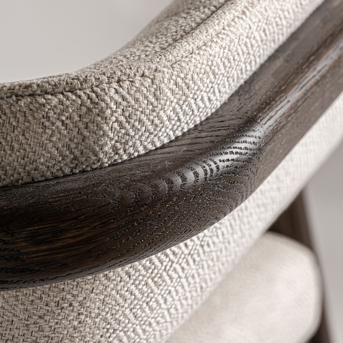 Chaise en bois de frêne et tissu beige | VICAL Jerzen | REMO-HOME, mobilier design et décoration d'intérieur