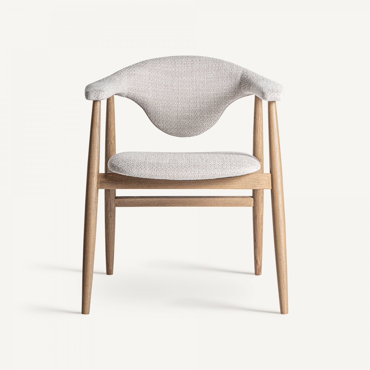 Chaise en bois de hêtre et gris marbré | VICAL Dilbeek | REMO-HOME, mobilier design et décoration d'intérieur