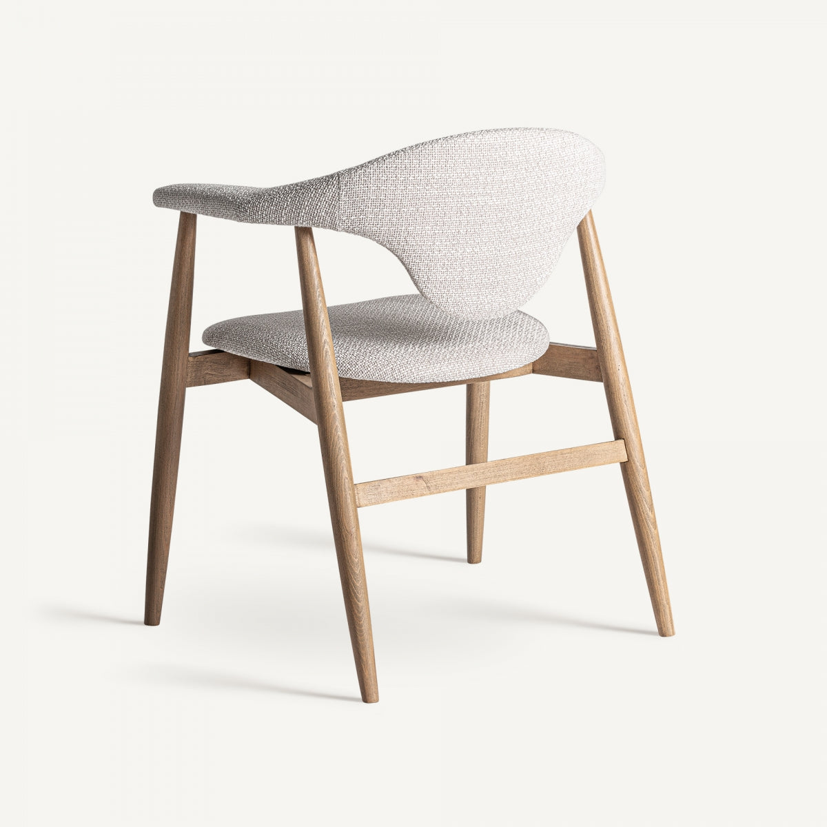 Chaise en bois de hêtre et gris marbré | VICAL Dilbeek | REMO-HOME, mobilier design et décoration d'intérieur