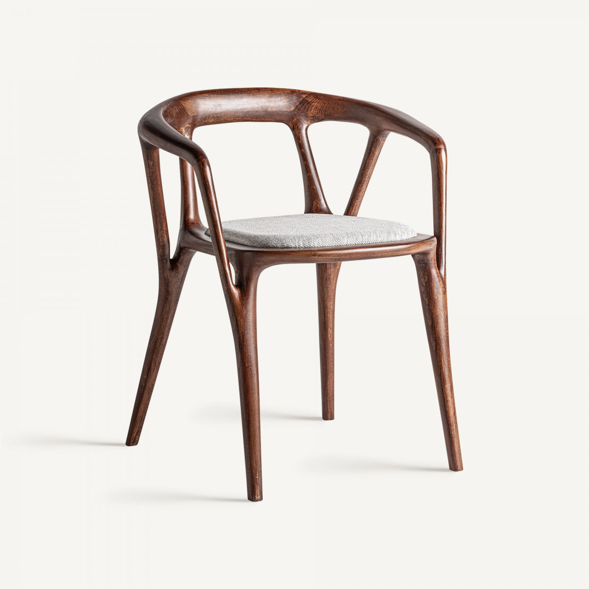 Chaise en bois de hêtre marron | VICAL Root | REMO-HOME, mobilier design et décoration d'intérieur