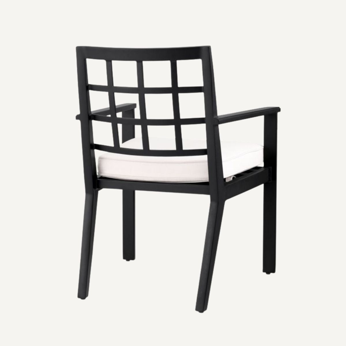 Chaise extérieure en métal noir | Eichholtz Cap-Ferrat | REMO-HOME, mobilier et décoration d'intérieur