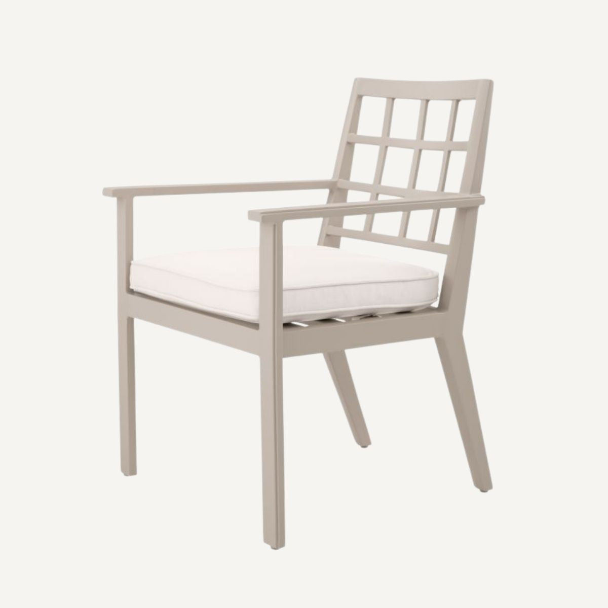 Chaise extérieure en métal sable | Eichholtz Cap-Ferrat | REMO-HOME, mobilier et décoration d'intérieur
