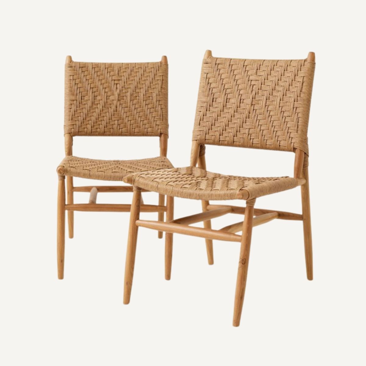 Chaise extérieure en teck (lot de 2) | Eichholtz Laroc | REMO-HOME, mobilier et décoration d'intérieur