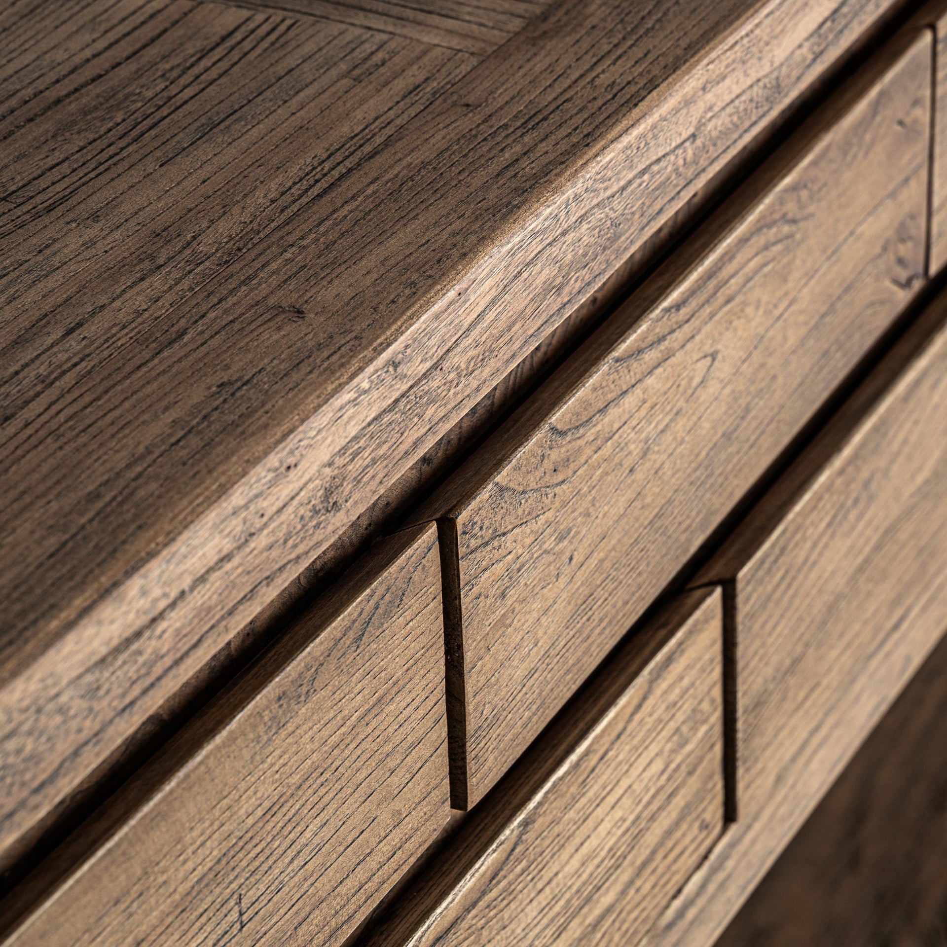 Console contemporaine bois d'orme et fer noir | VICAL Norvik | REMO-HOME, mobilier design et décoration d'intérieur