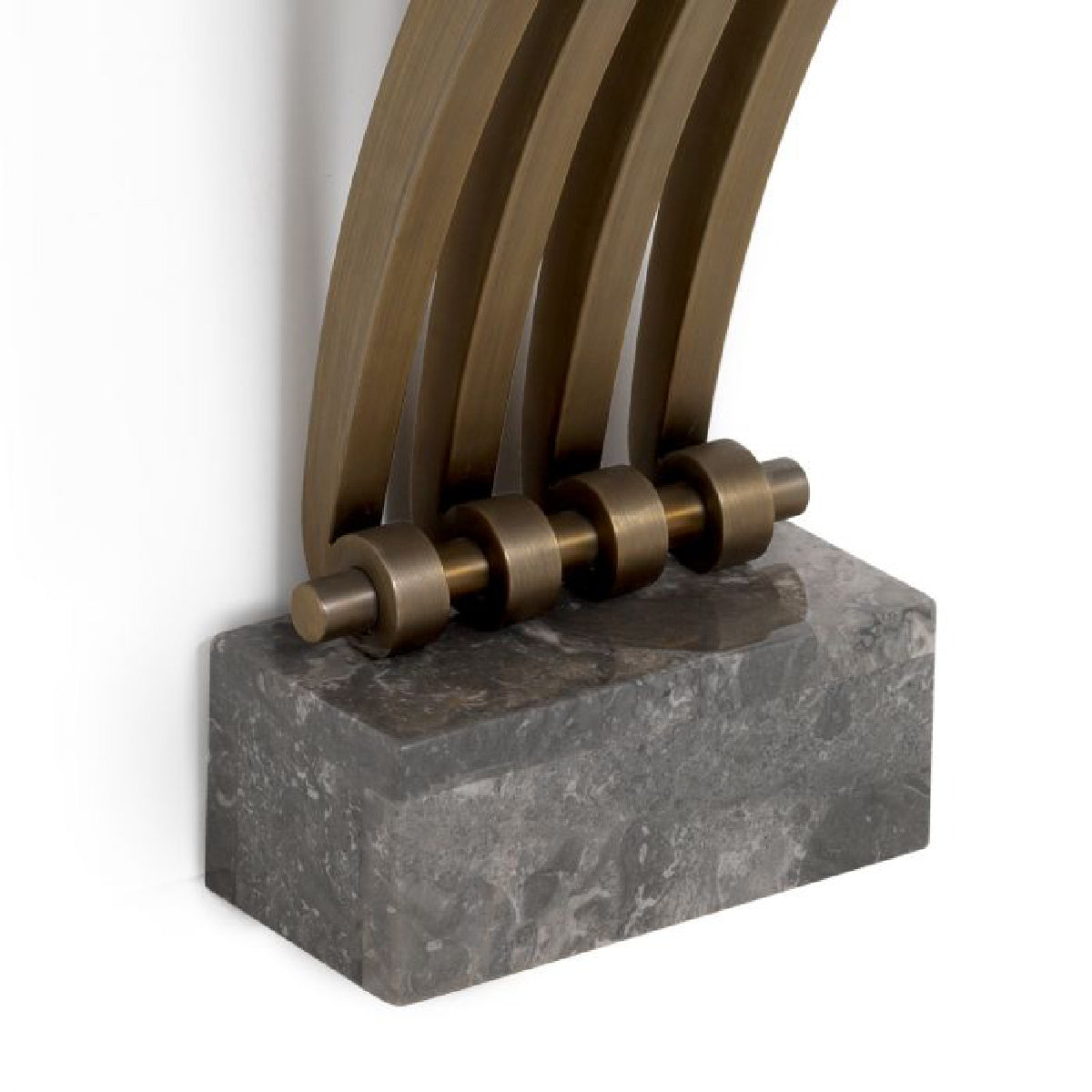 Console dorée en marbre gris | Eichholtz Renaissance | REMO-HOME, mobilier et décoration d'intérieur