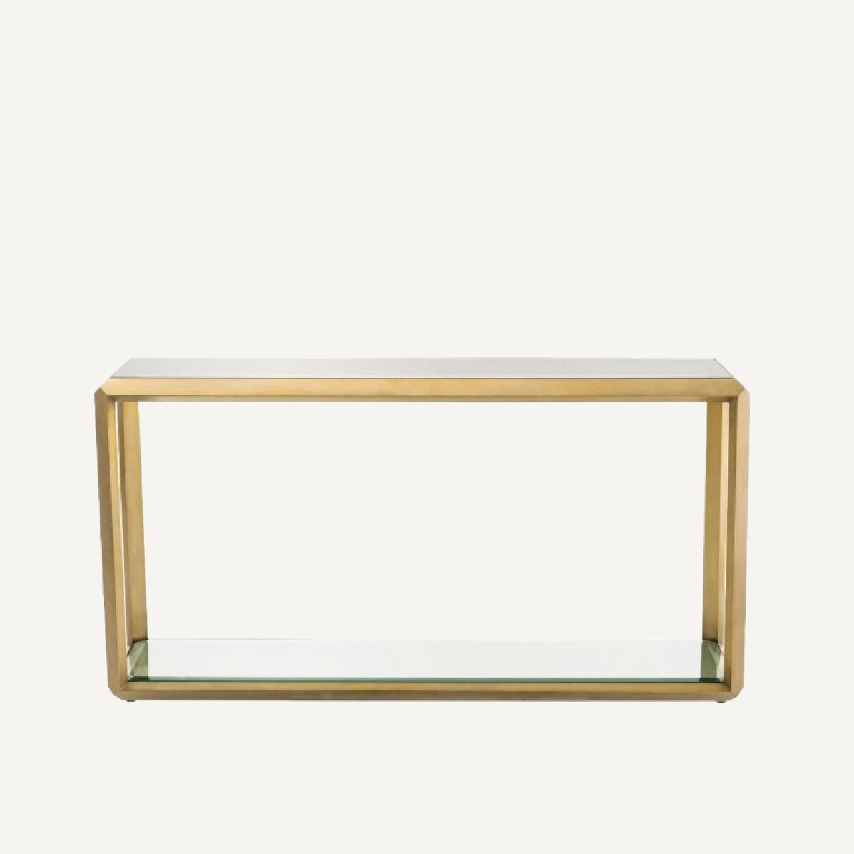 Console dorée en verre fumé | Eichholtz Callum | REMO-HOME, mobilier et décoration d'intérieur