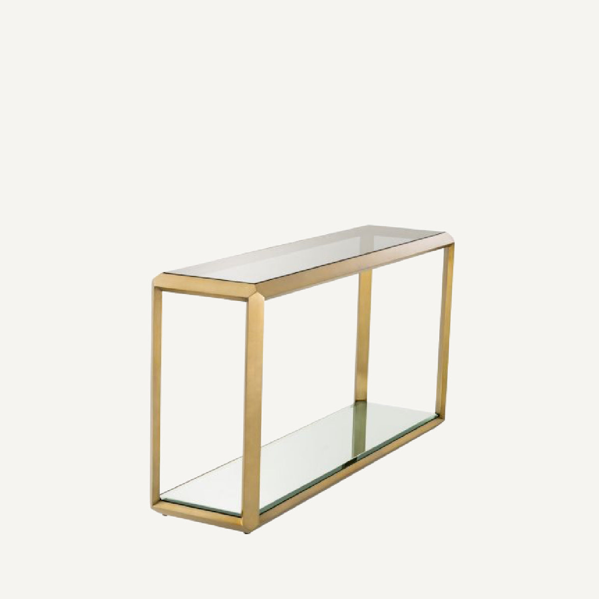 Console dorée en verre fumé | Eichholtz Callum | REMO-HOME, mobilier et décoration d'intérieur