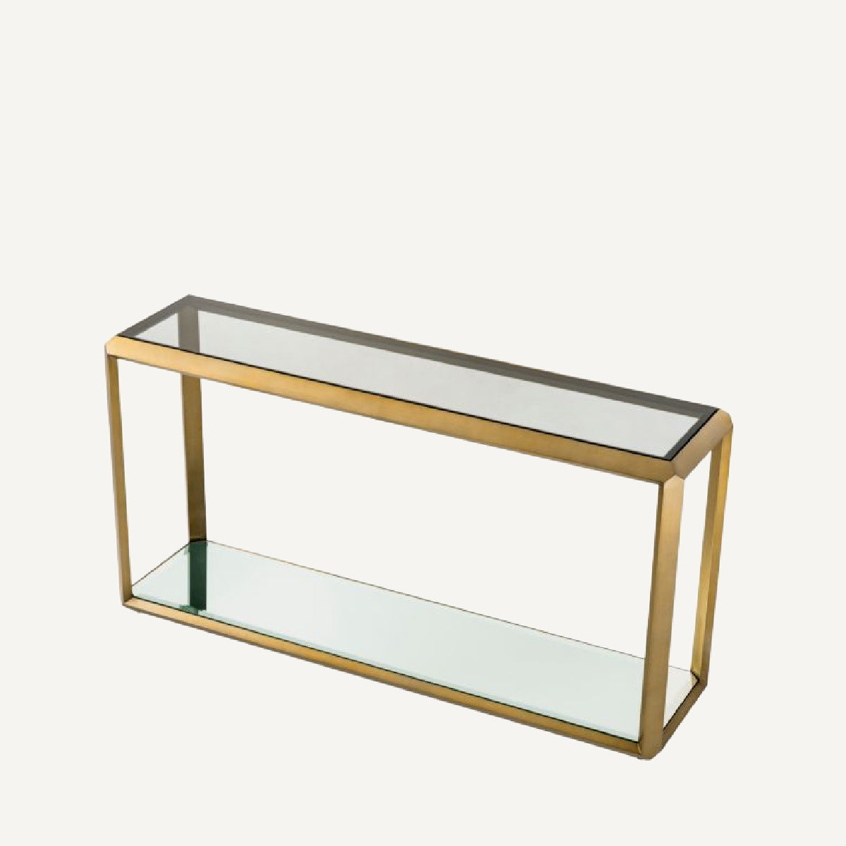 Console dorée en verre fumé | Eichholtz Callum | REMO-HOME, mobilier et décoration d'intérieur