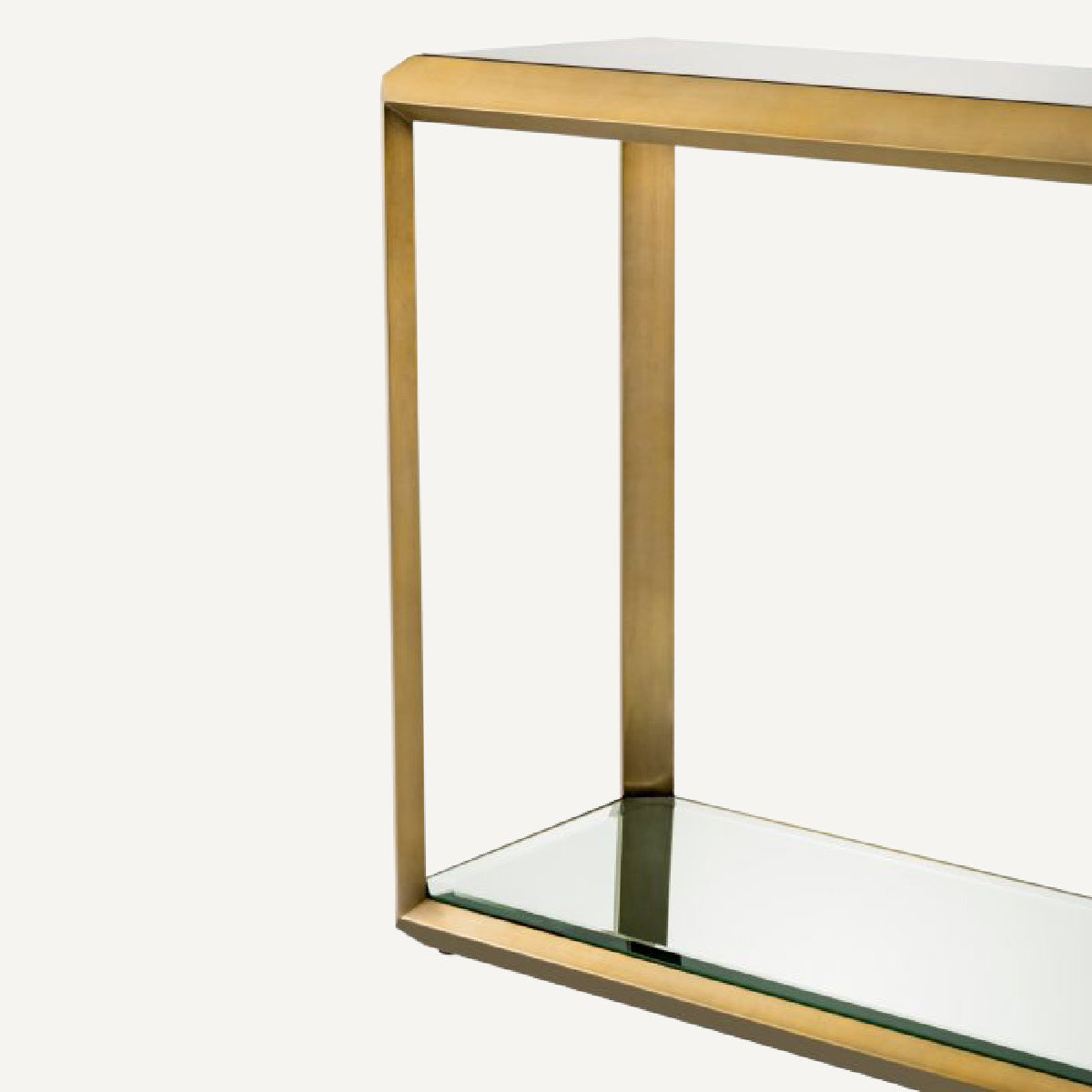 Console dorée en verre fumé | Eichholtz Callum | REMO-HOME, mobilier et décoration d'intérieur