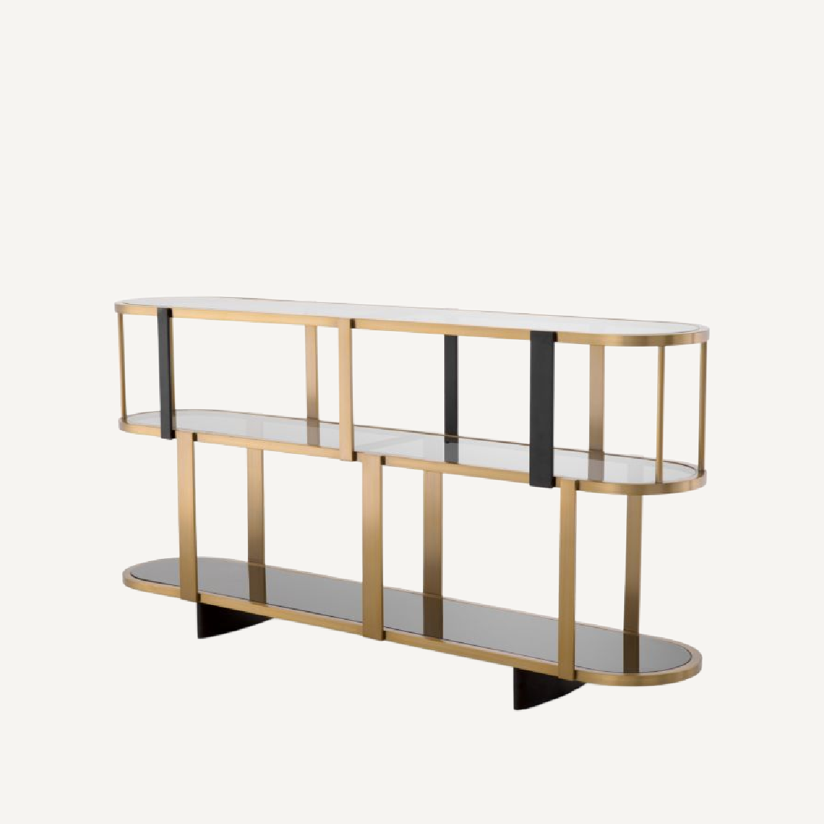 Console en laiton brossé | Eichholtz Clio Low | REMO-HOME, mobilier et décoration d'intérieur