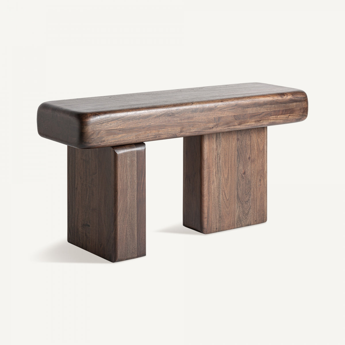 Console marron en bois d'acacia | VICAL Loreur | REMO-HOME, mobilier design et décoration d'intérieur