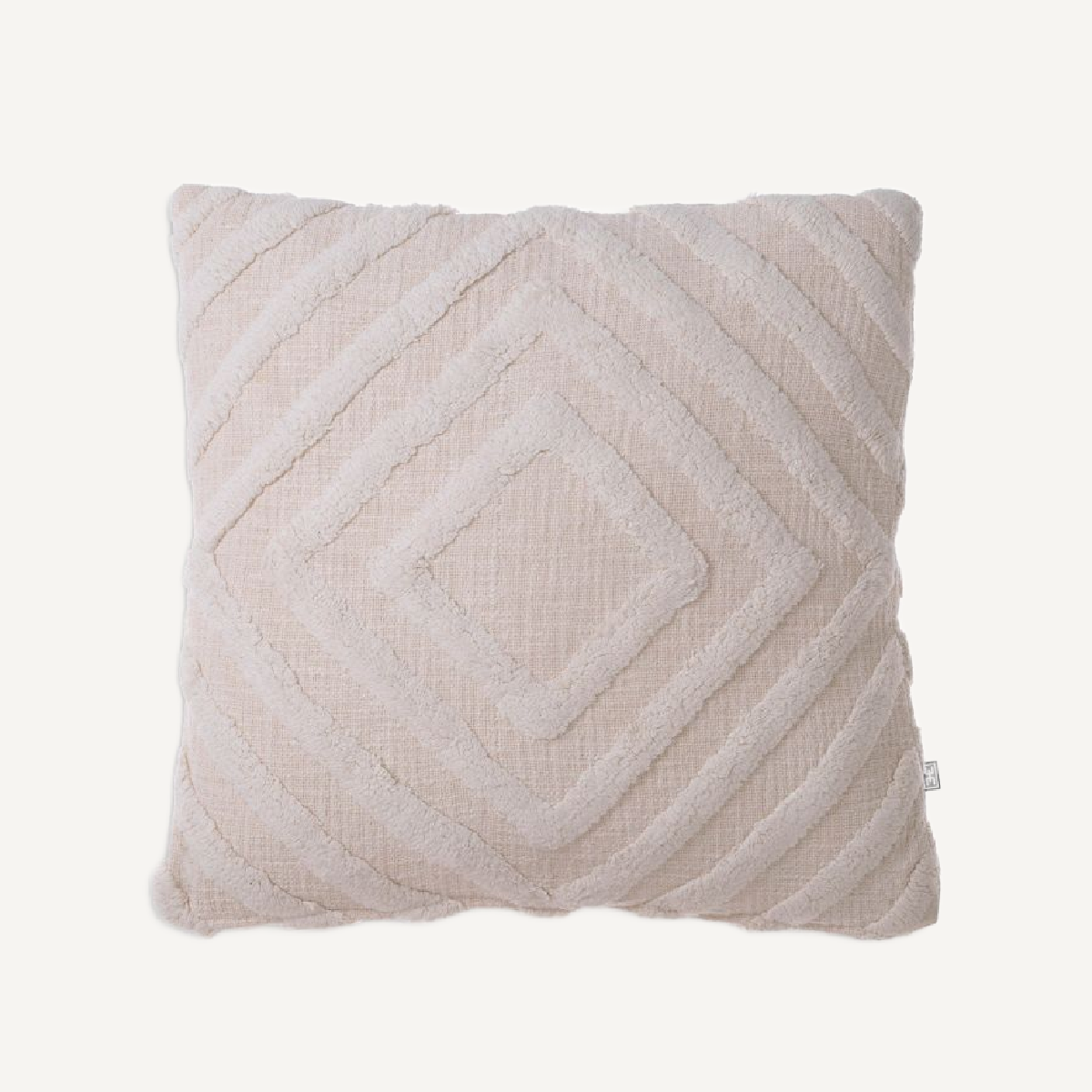 Coussin carré en coton blanc cassé | Eichholtz Magan L | REMO-HOME, mobilier et décoration d'intérieur