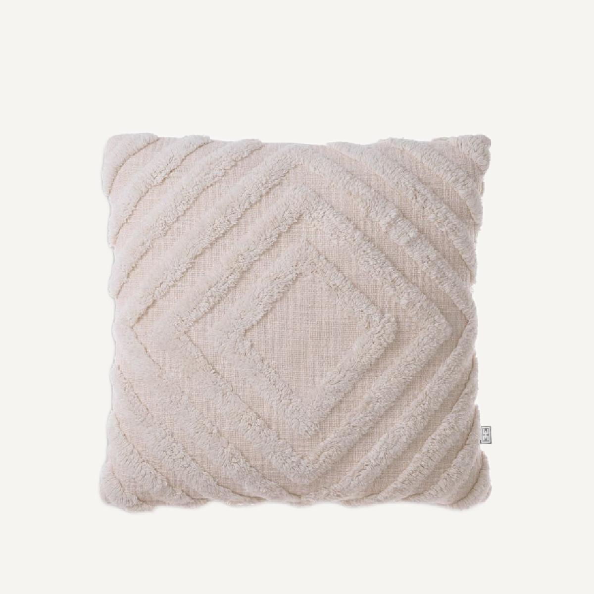 Coussin carré en coton blanc cassé | Eichholtz Magan S | REMO-HOME, mobilier et décoration d'intérieur
