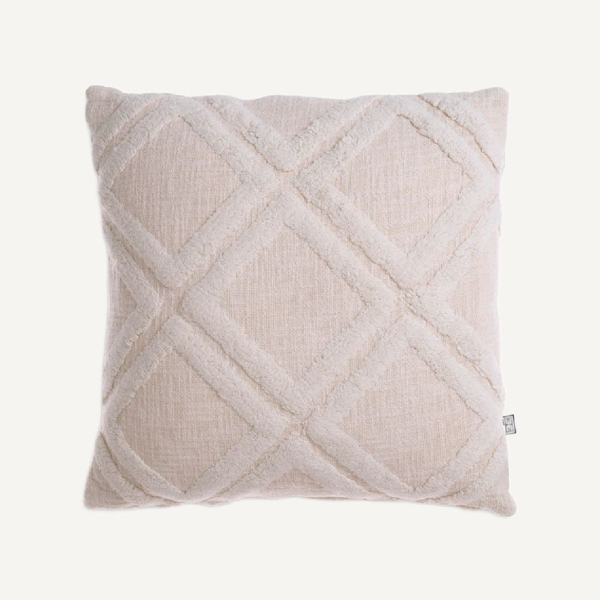 Coussin carré en coton blanc cassé | Eichholtz Maris L | REMO-HOME, mobilier et décoration d'intérieur