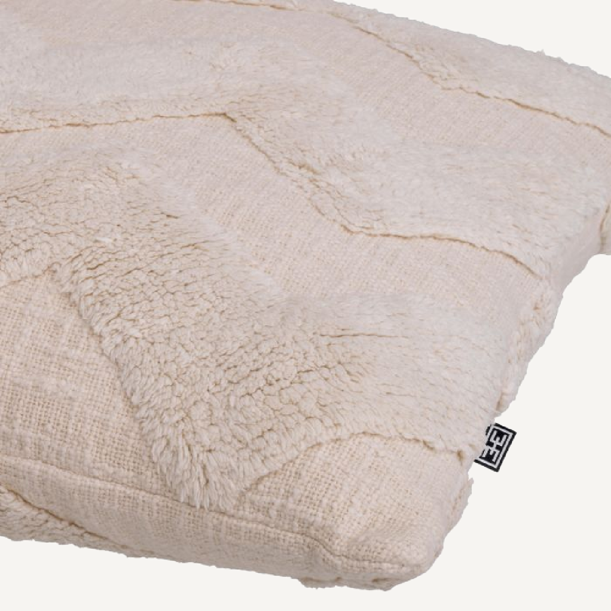Coussin carré en coton blanc cassé | Eichholtz Mynos L | REMO-HOME, mobilier et décoration d'intérieur