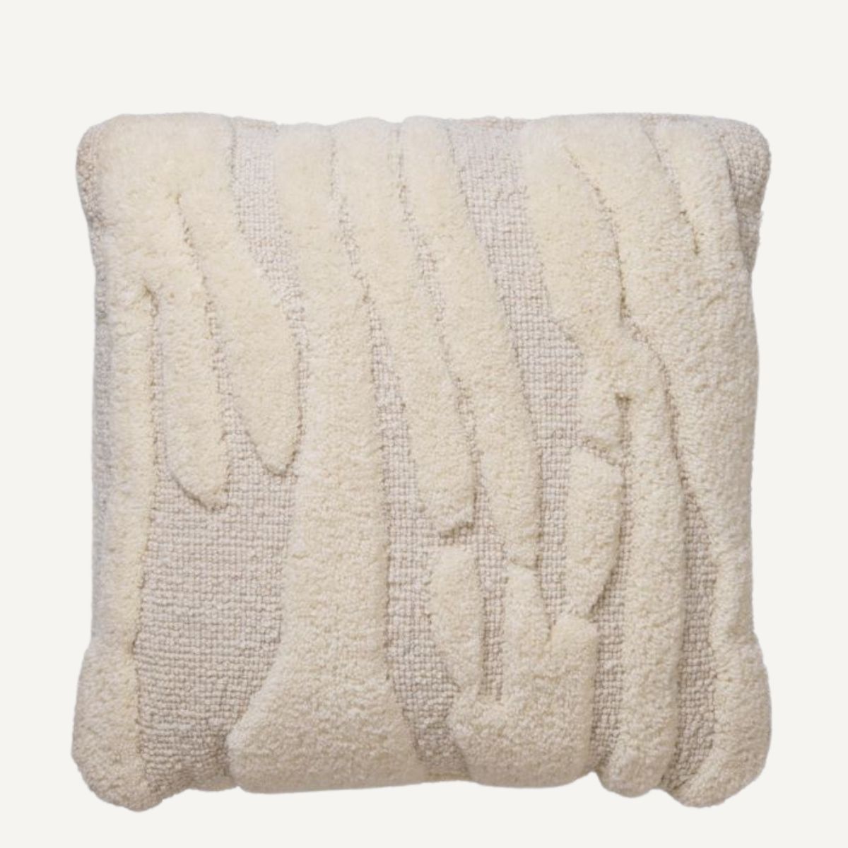 Coussin carré en laine ivoire | Eichholtz Zenon S | REMO-HOME, mobilier et décoration d'intérieur