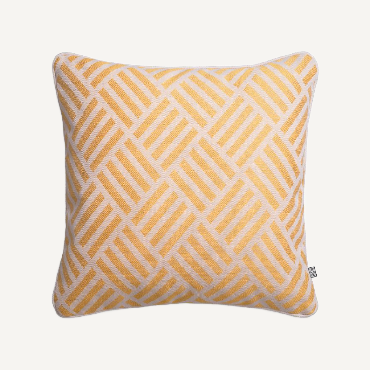 Coussin carré en tissu |aune | Eichholtz Sonel L | REMO-HOME, mobilier et décoration d'intérieur
