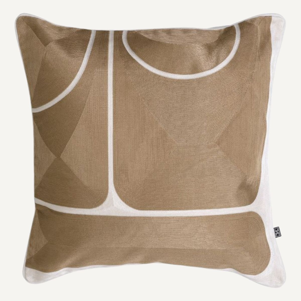 Coussin carré en tissu doré | Eichholtz Sabrosa | REMO-HOME, mobilier et décoration d'intérieur