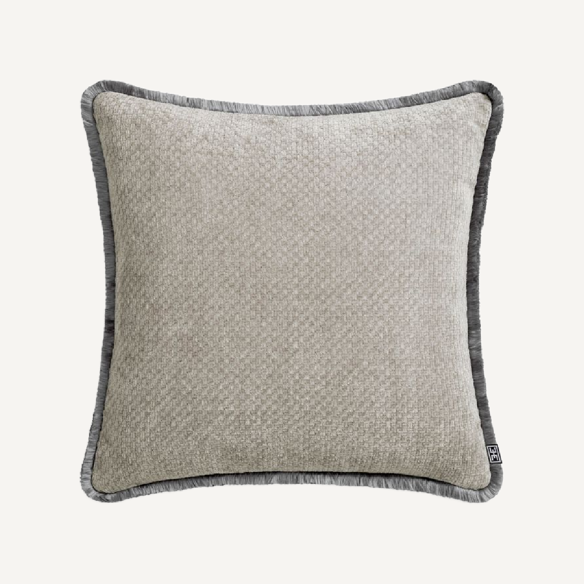 Coussin carré en tissu gris | Eichholtz Paia L | REMO-HOME, mobilier et décoration d'intérieur
