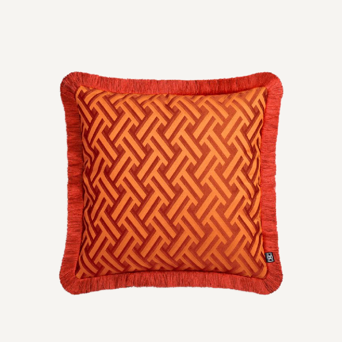Coussin carré en tissu orange | Eichholtz Doria S | REMO-HOME, mobilier et décoration d'intérieur