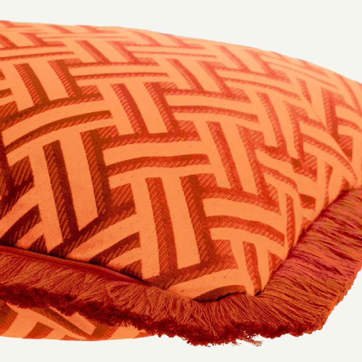 Coussin carré en tissu orange | Eichholtz Doria S | REMO-HOME, mobilier et décoration d'intérieur