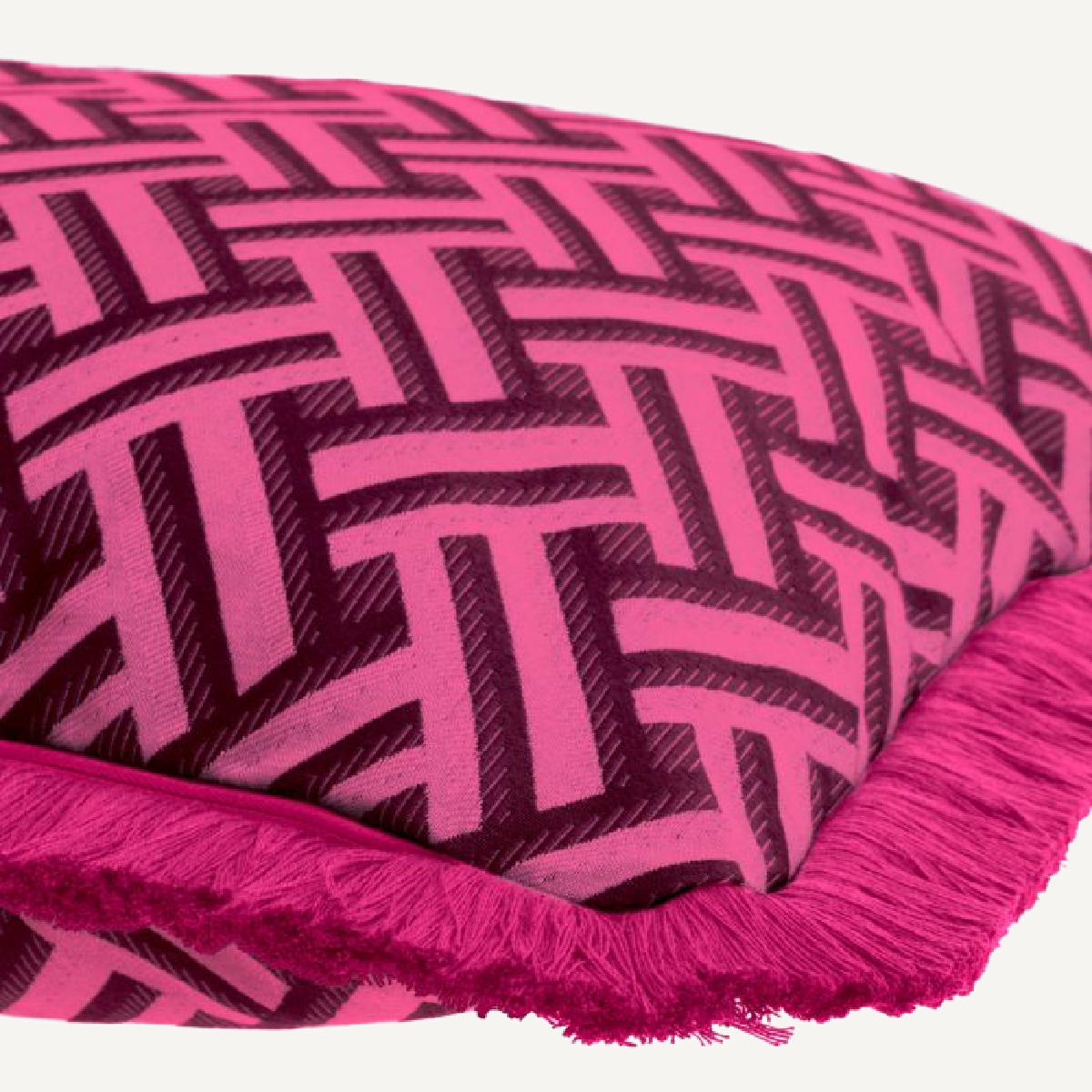 Coussin carré en tissu rose | Eichholtz Doria L | REMO-HOME, mobilier et décoration d'intérieur