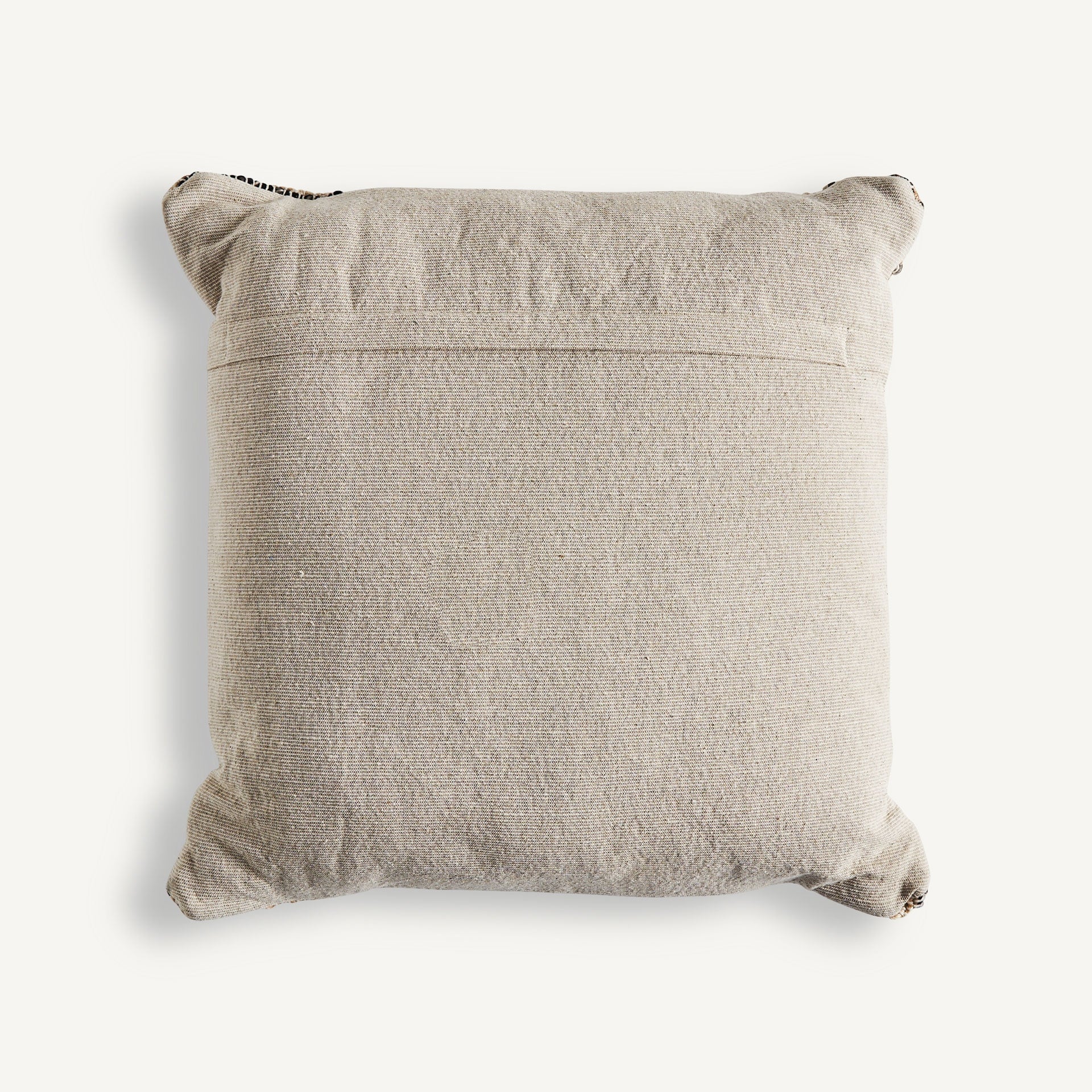 Coussin carré laine jute coton tons clairs | VICAL Mittet | REMO-HOME, mobilier design et décoration d'intérieur