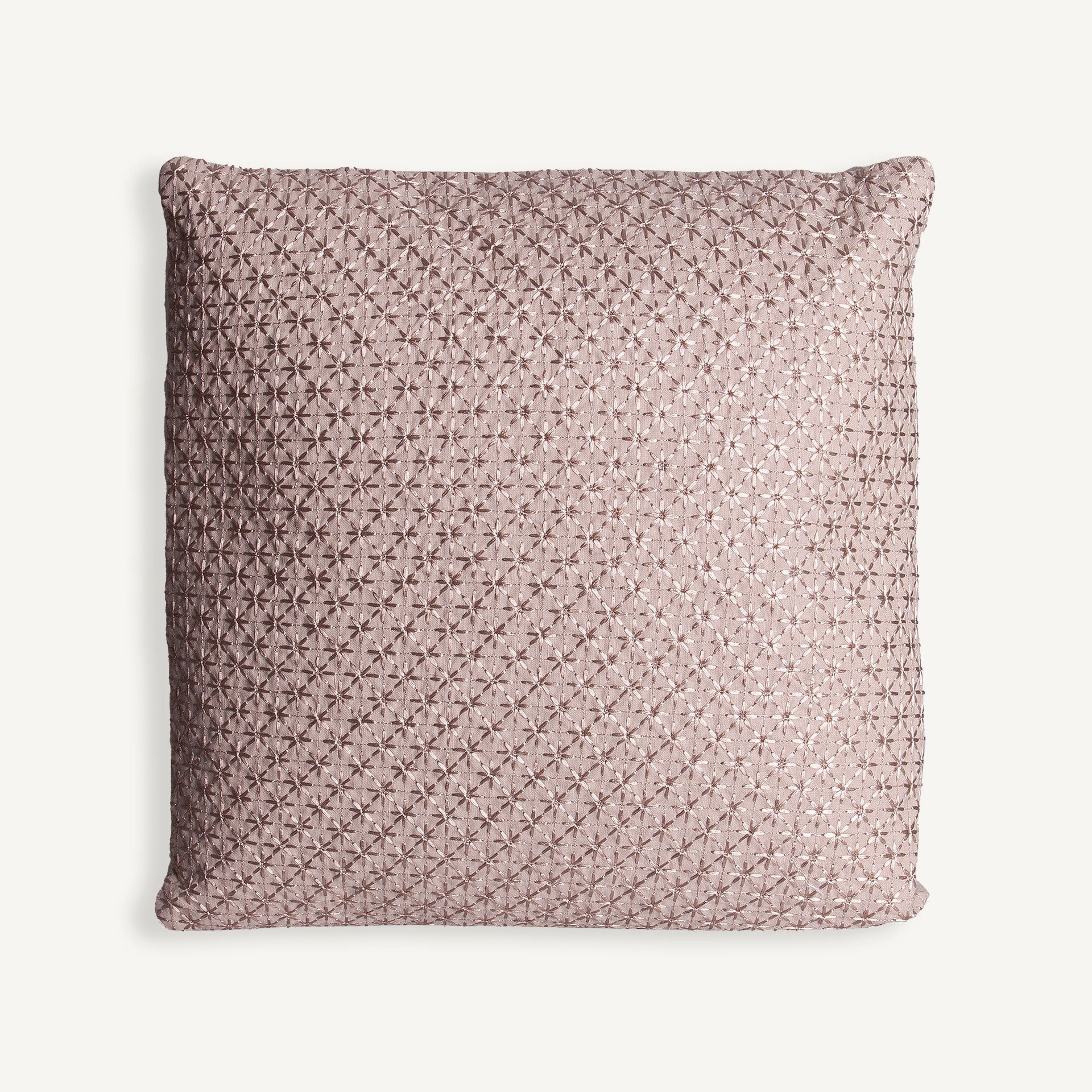 Coussin carré lin et coton rose pâle | VICAL Sulea | REMO-HOME, mobilier design et décoration d'intérieur
