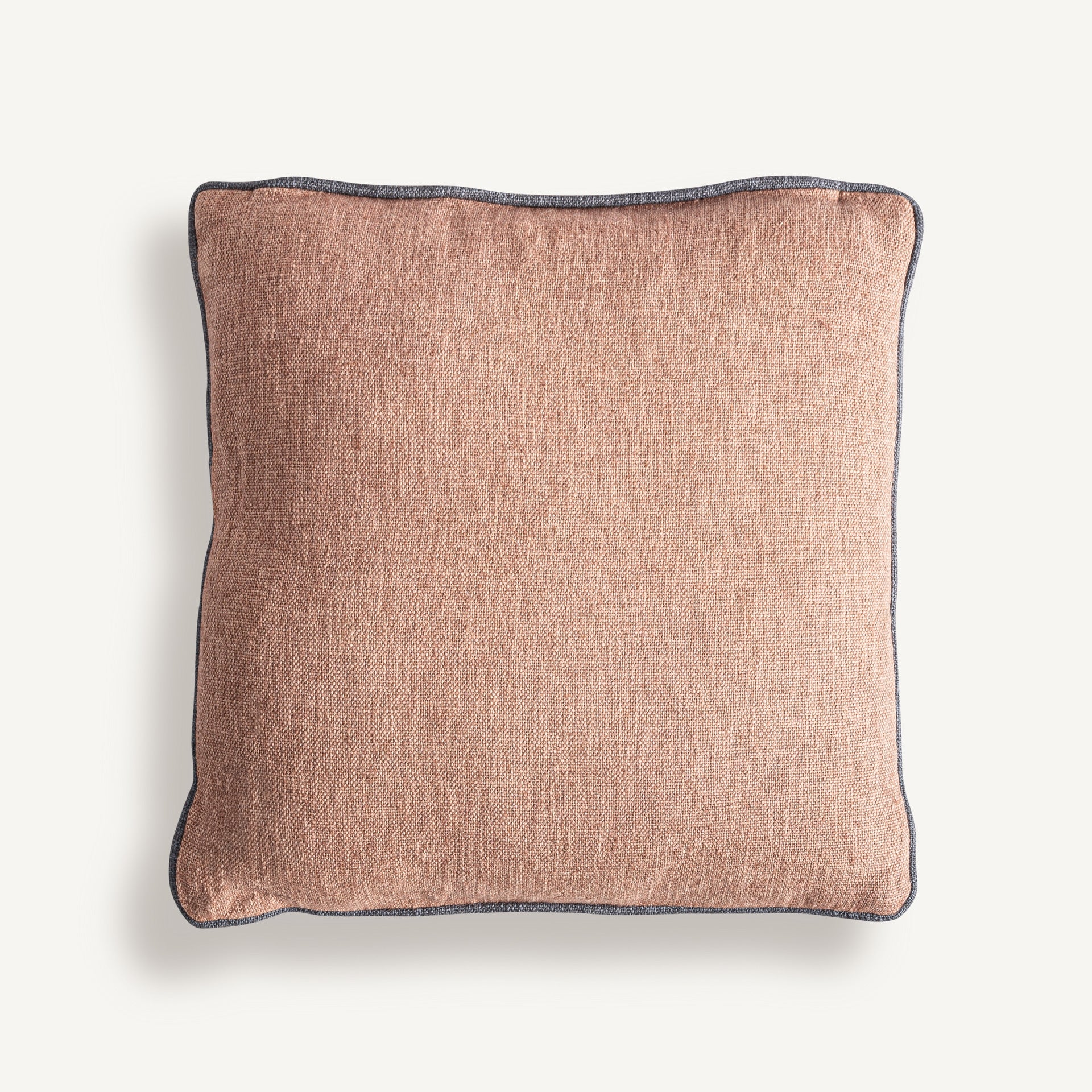 Coussin carré lin marron | VICAL Saoia | REMO-HOME, mobilier design et décoration d'intérieur