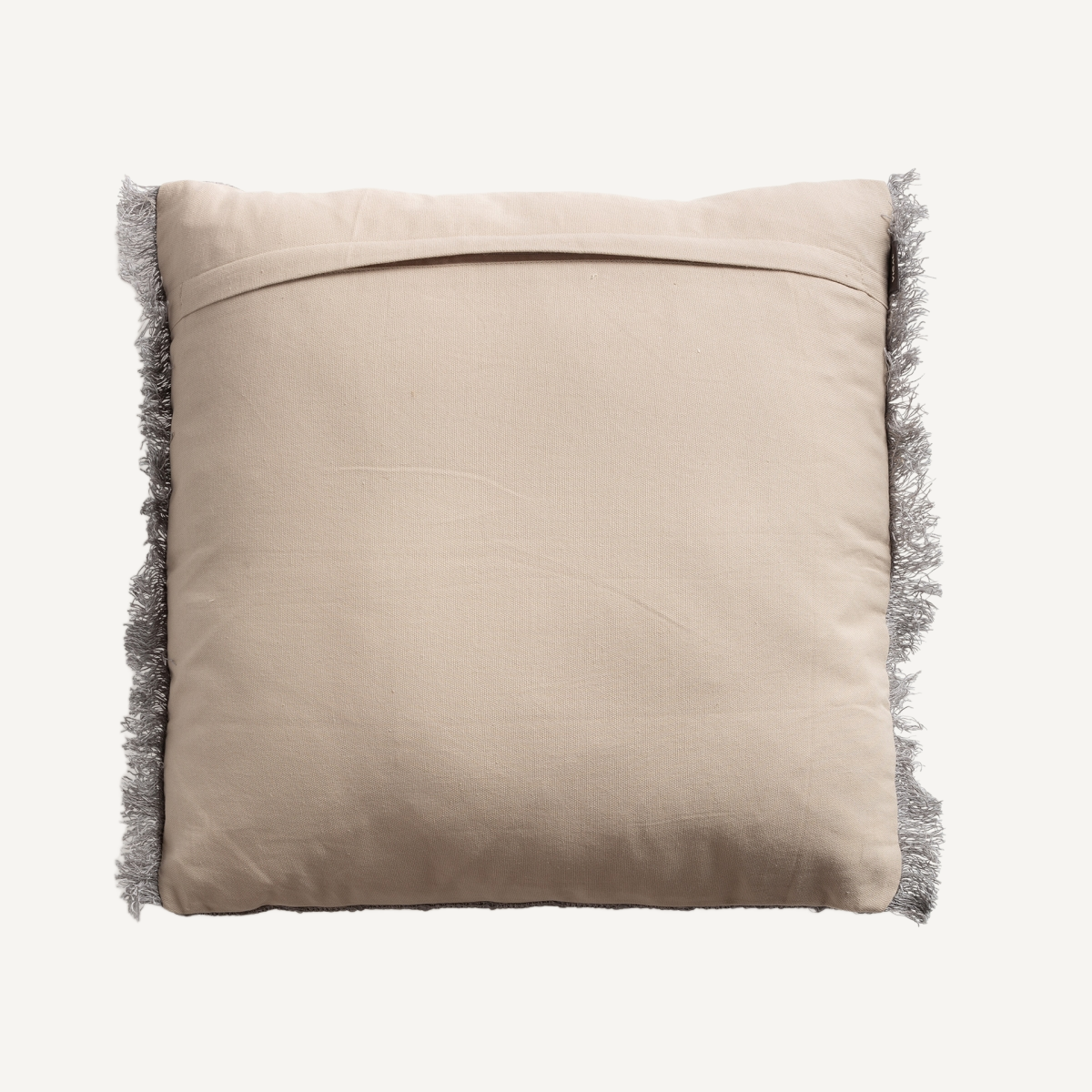 Coussin carré en lin gris | VICAL Brais | REMO-HOME, mobilier design et décoration d'intérieur